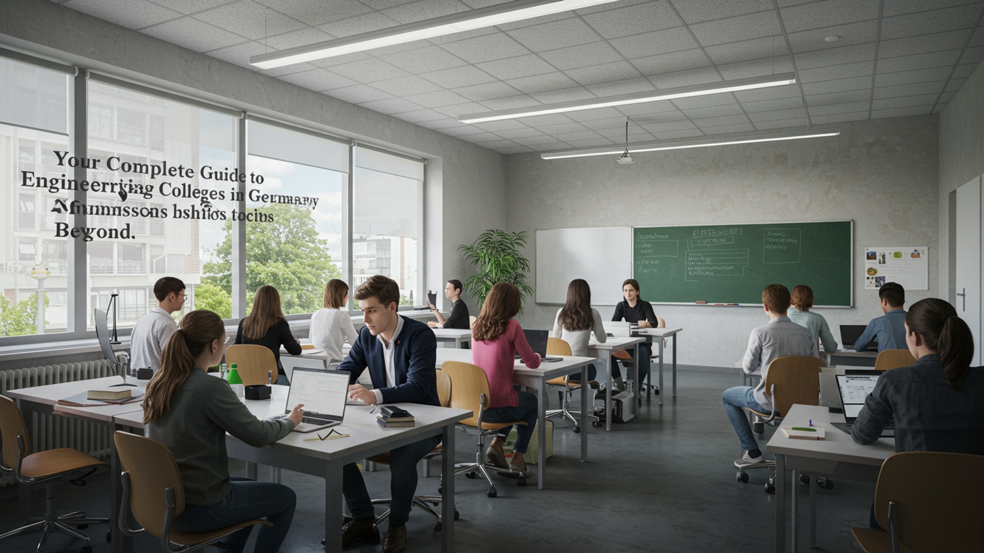 Your Complete Guide to Engineering Colleges in Germany: Admissions and Beyond. illustration
