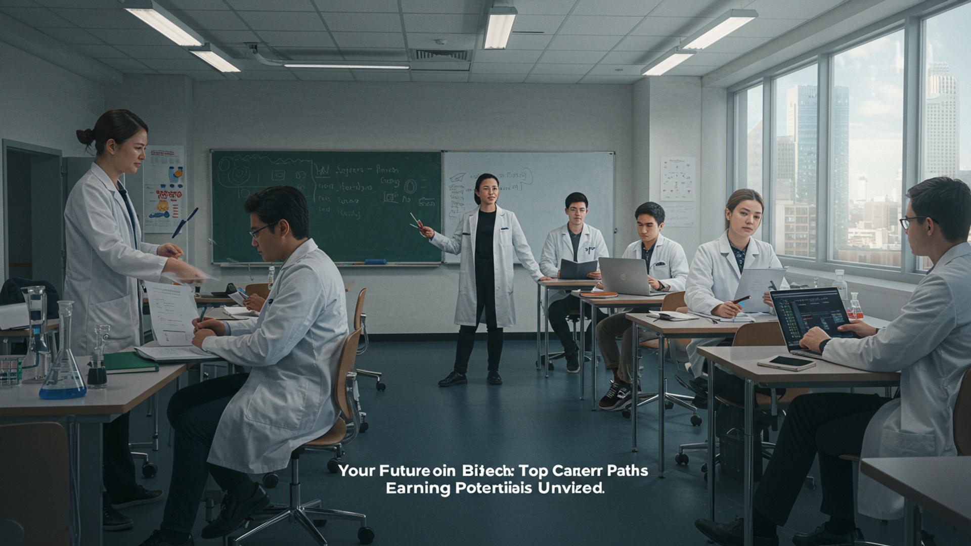Your Future in Biotech: Top Career Paths and Earning Potentials Unveiled illustration
