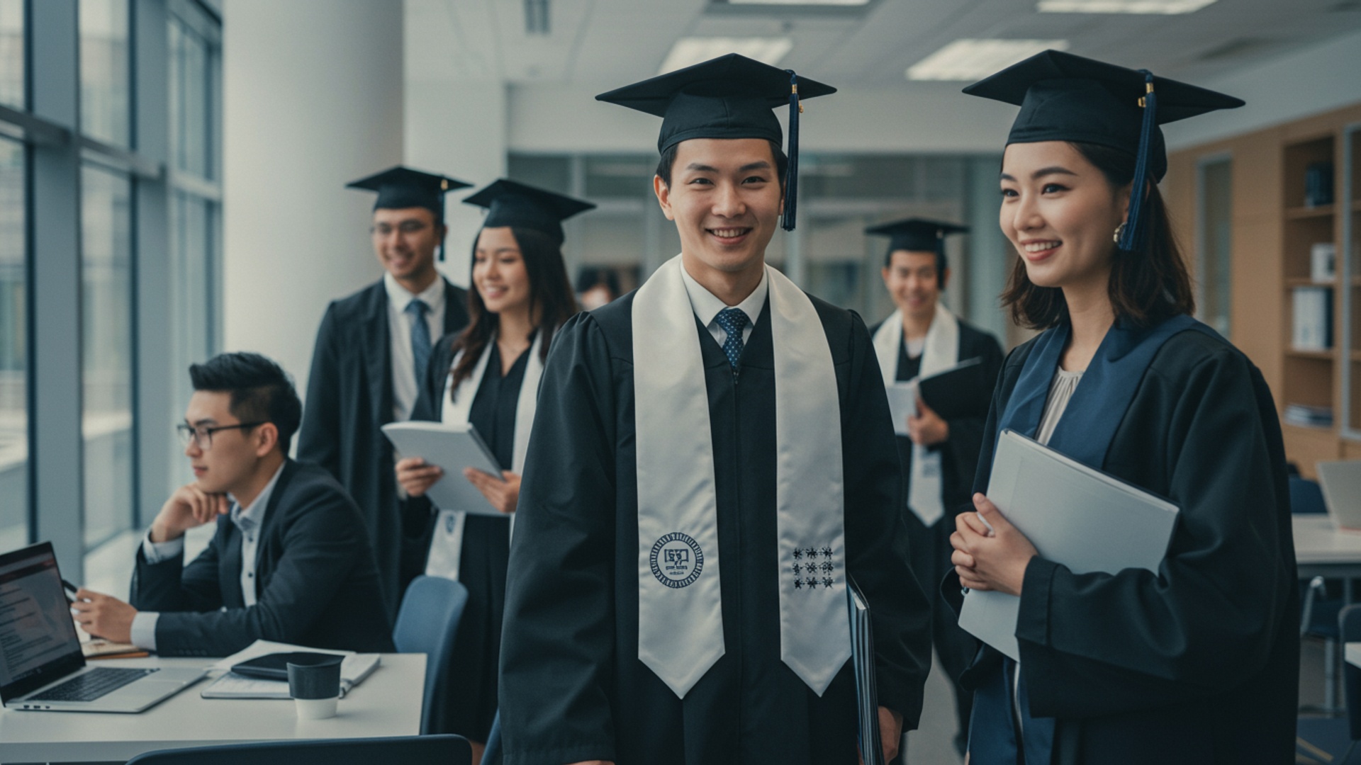 Boost Your Career: Real-World Benefits of a Modern Management Degree illustration