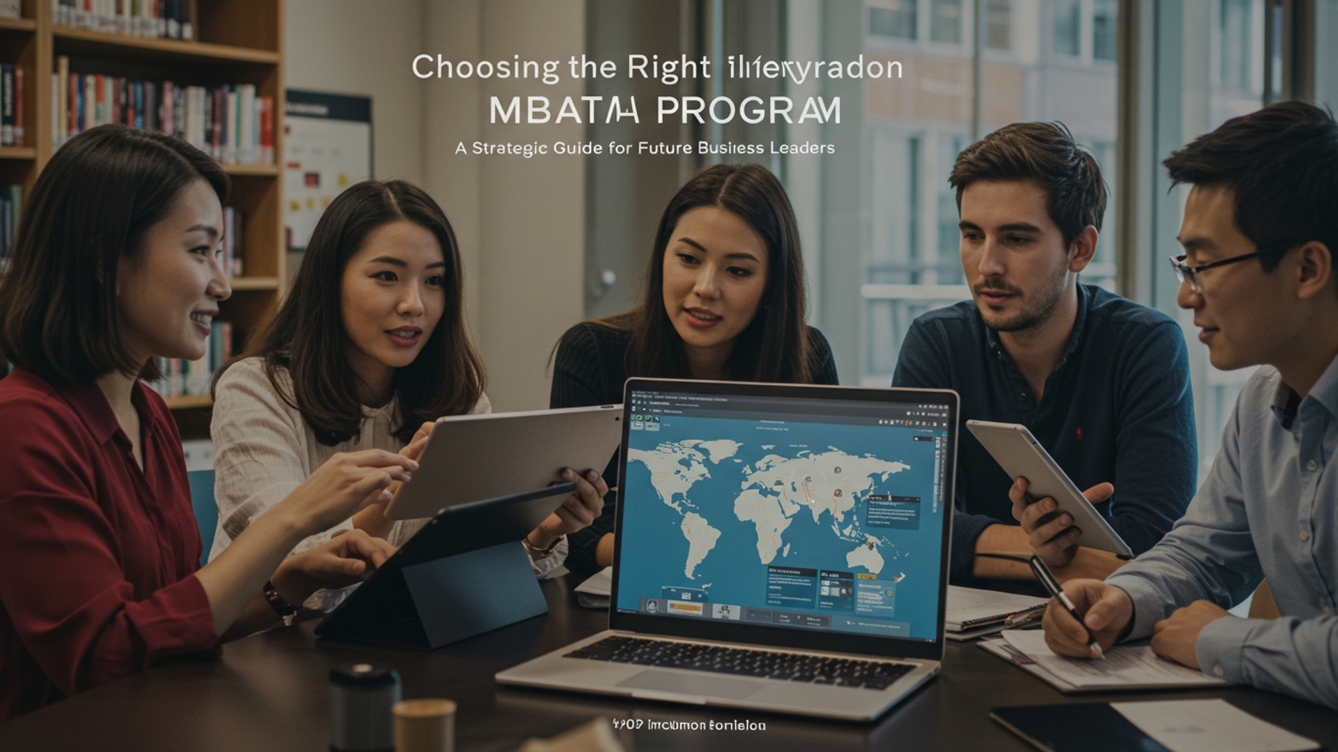 Choosing the Right MBA Program: A Strategic Guide for Future Business Leaders illustration