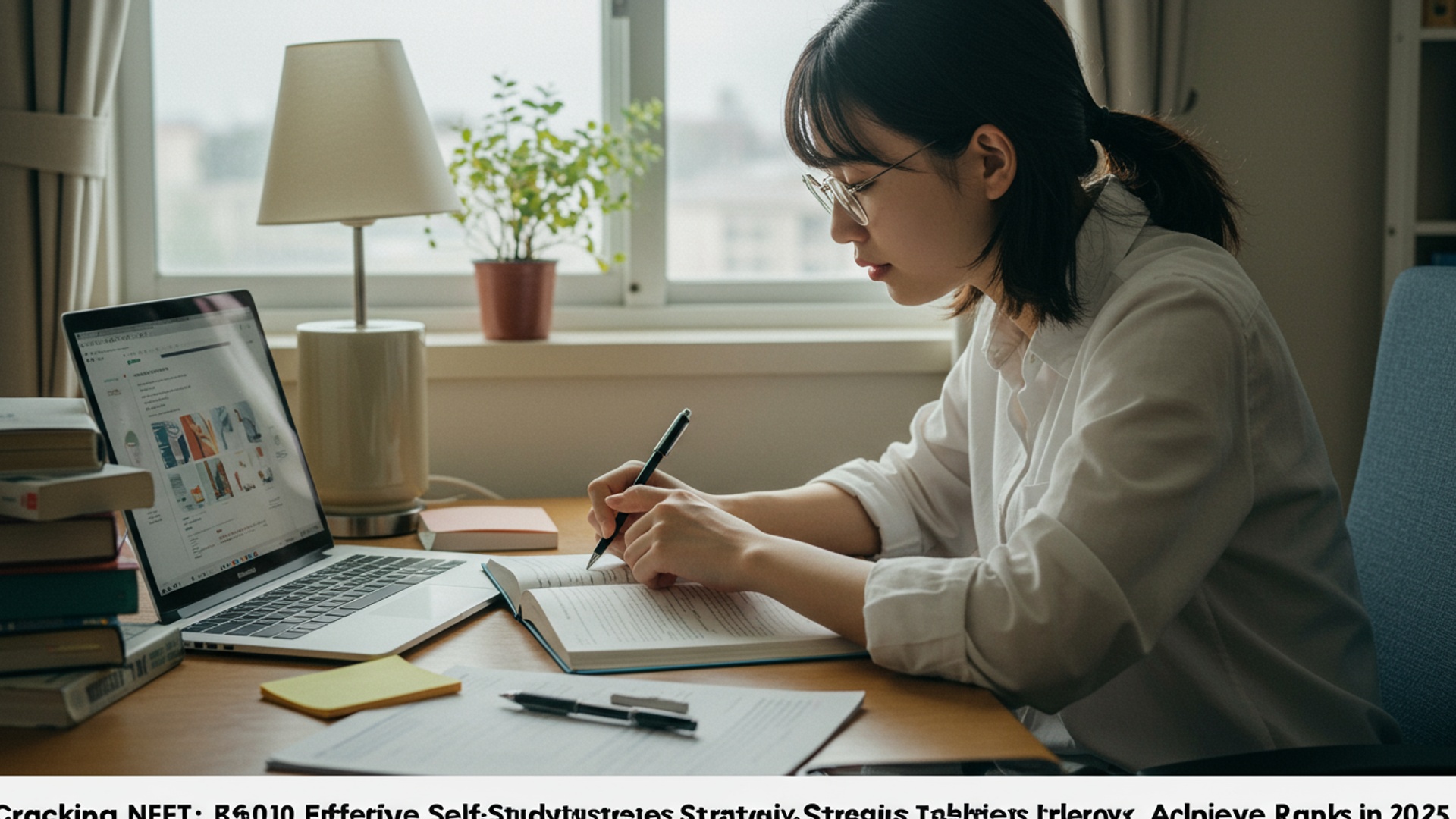 Cracking NEET: Effective Self-Study Strategies to Achieve Top Ranks in 2025 illustration