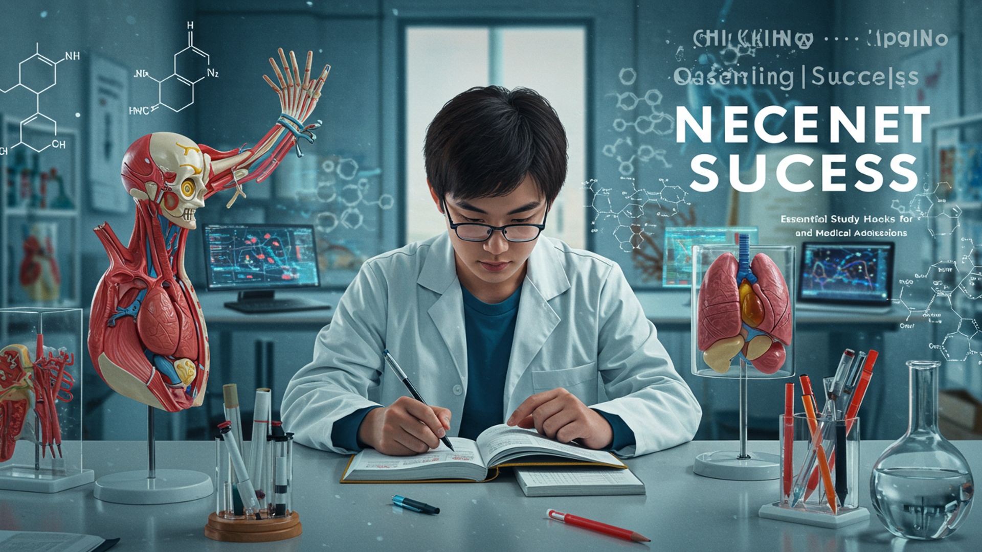 Cracking NEET Success: Essential Study Hacks for Aspiring Doctors and Medical Admissions illustration