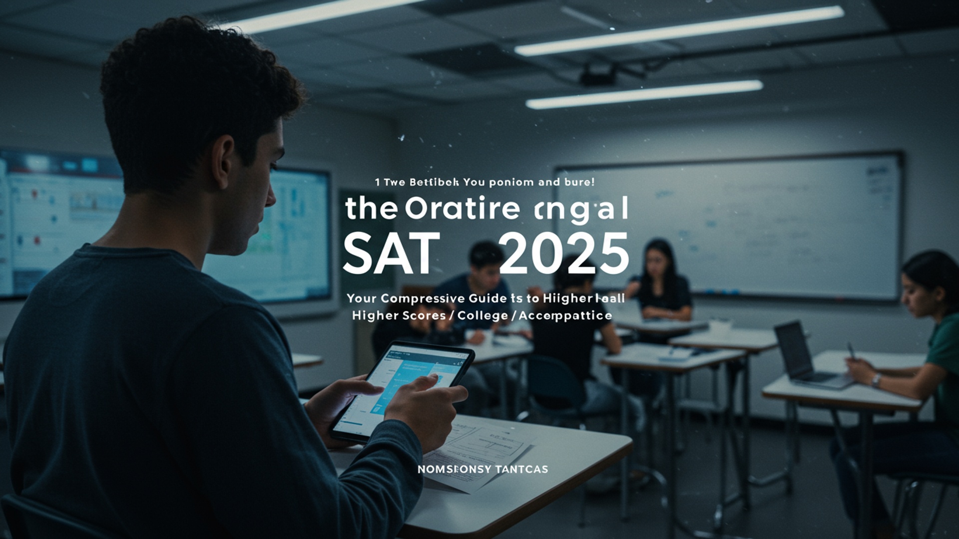 Cracking the Digital SAT 2025: Your Comprehensive Guide to Higher Scores and College Acceptance illustration