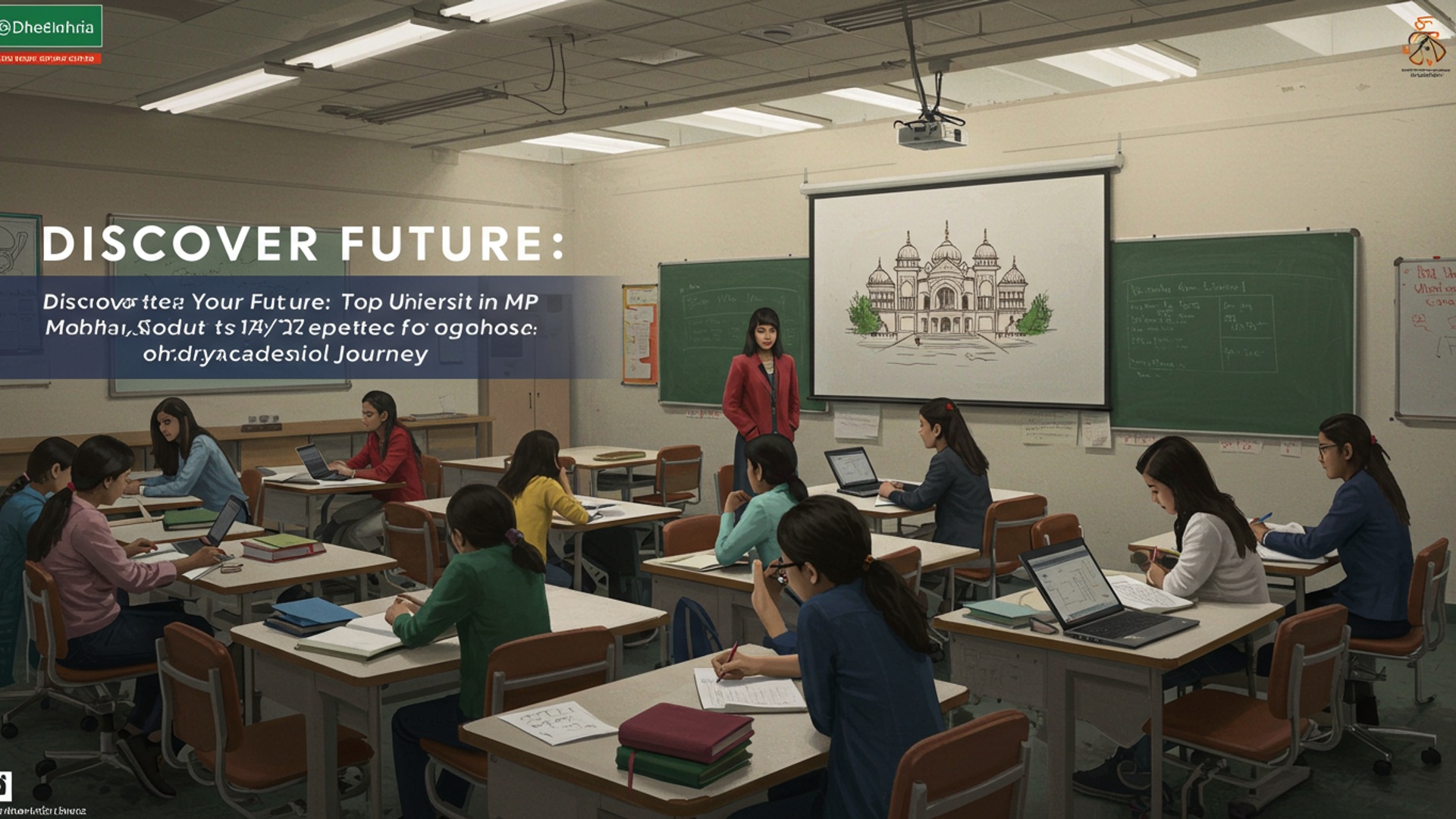 Discover Your Future: Top Universities in MP for a Bright Academic Journey illustration