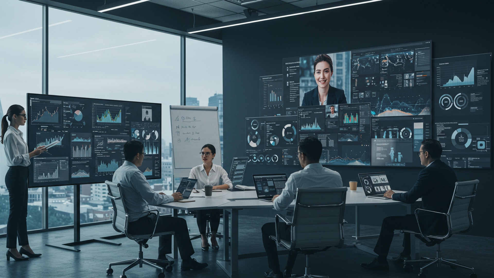 Essential Digital Leadership Skills for Thriving in the Modern Business World illustration