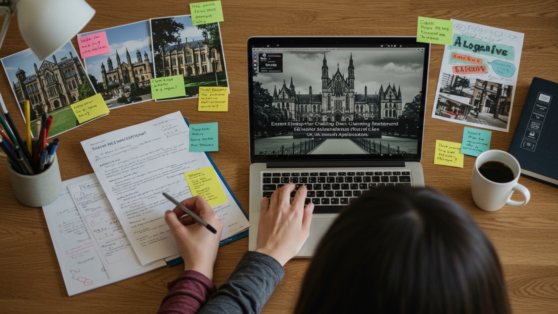 Essential Steps for Crafting a Winning Personal Statement for UK University Applications illustration