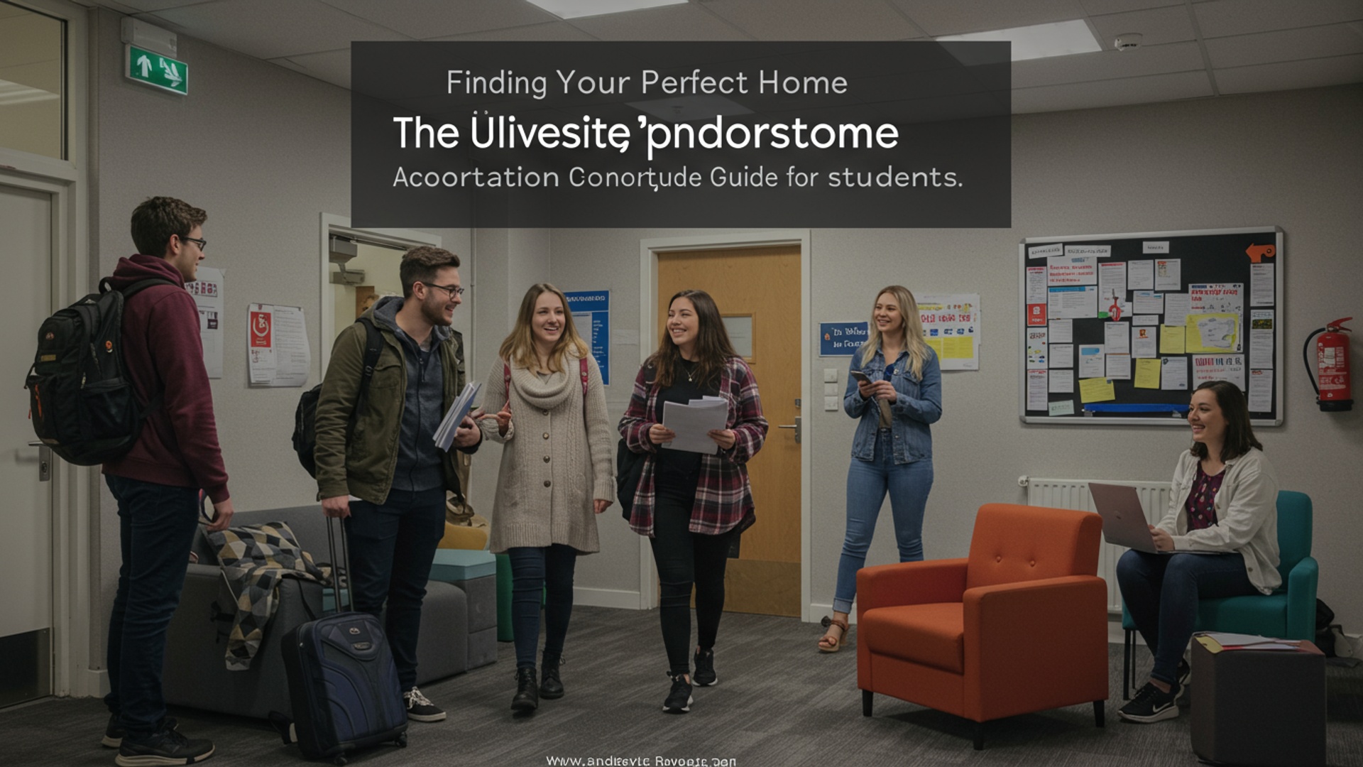 Finding Your Perfect Home: The Ultimate UK University Accommodation Guide for Students illustration