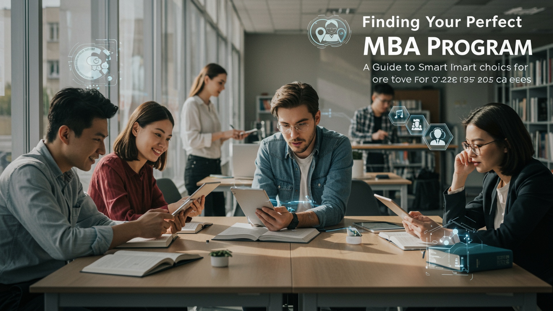 Finding Your Perfect MBA Program: A Guide to Smart Choices for 2025 Careers illustration