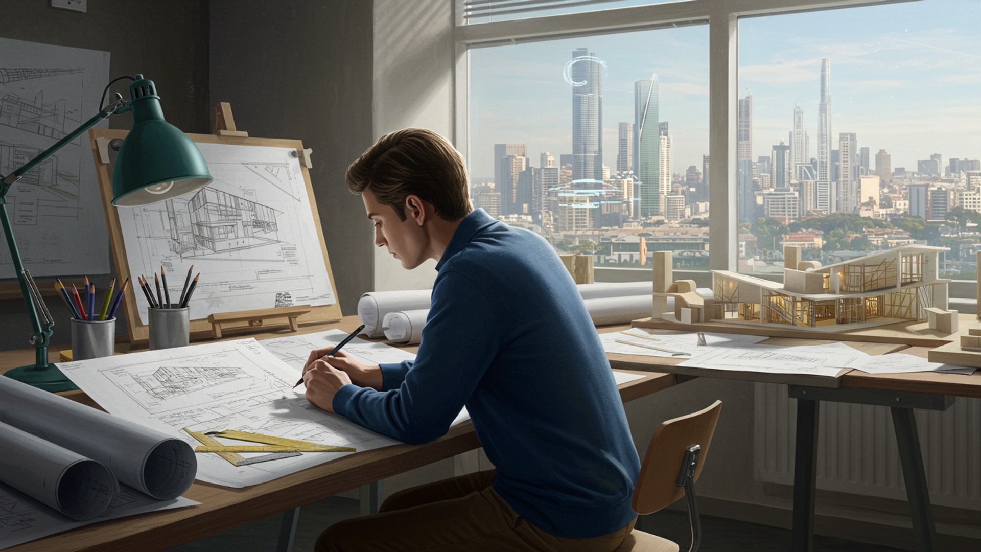 From Sketch to Success: Essential NATA Preparation Tips for Aspiring Architects illustration