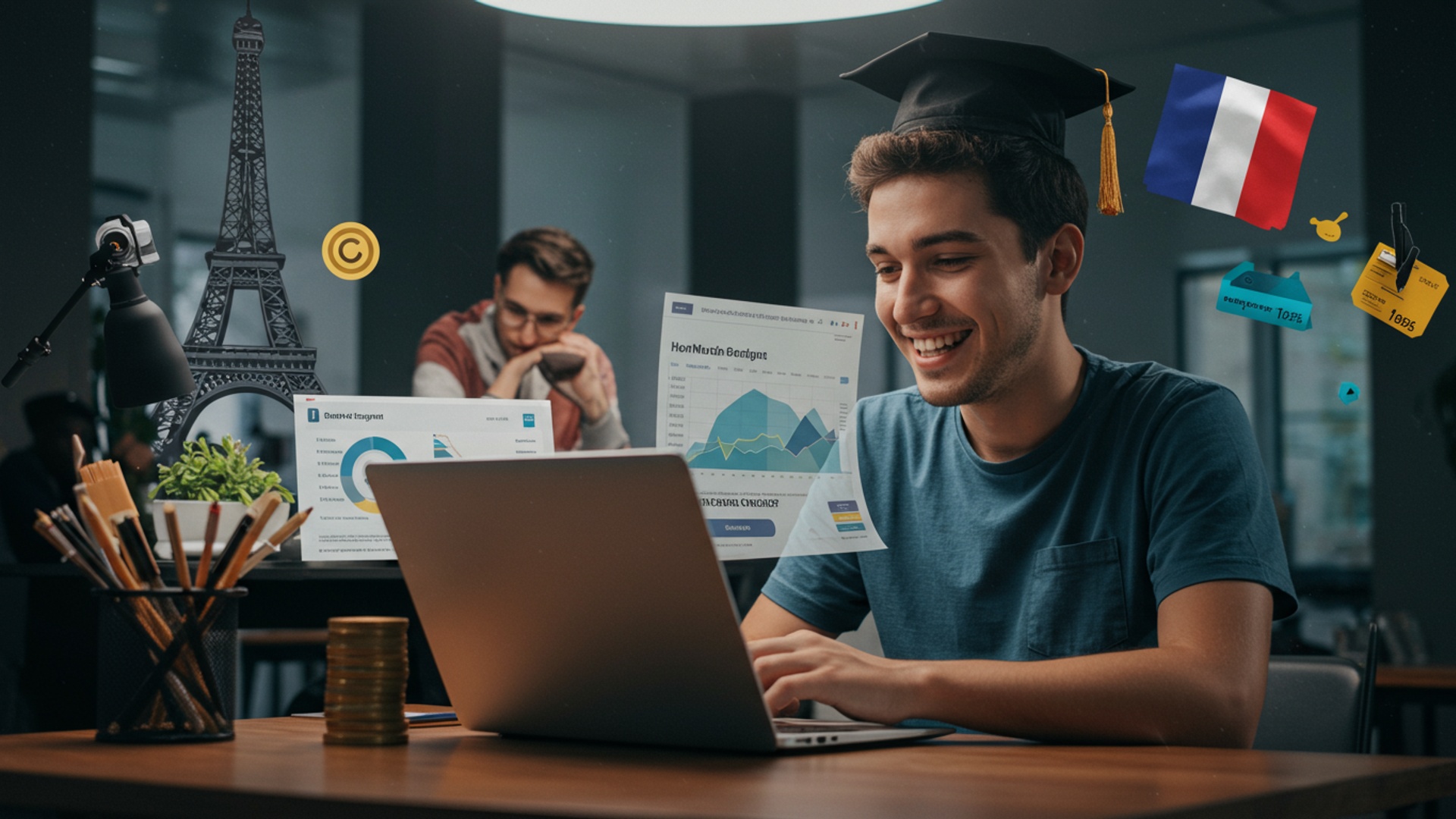 How Much Does it Really Cost to Study in France? Your 2025 Financial Guide illustration