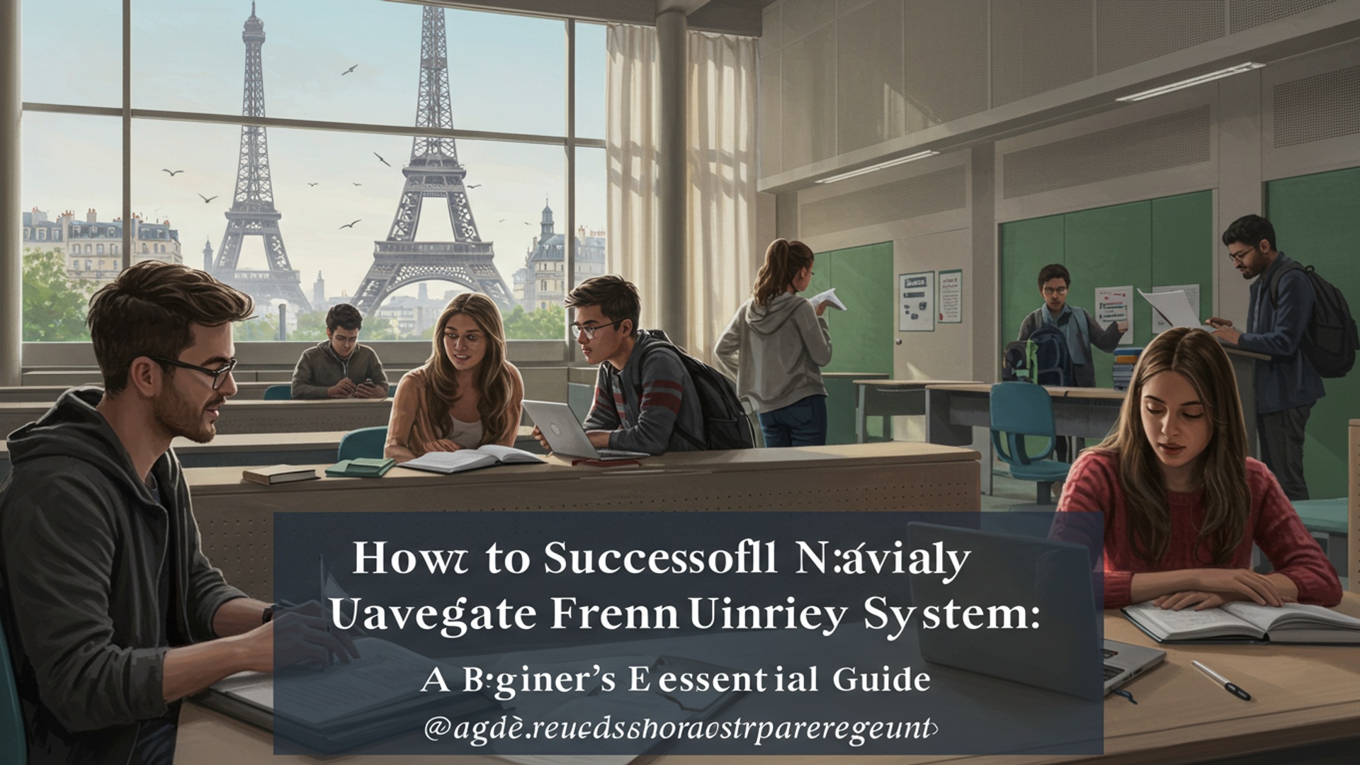 How to Successfully Navigate the French University System: A Beginner's Essential Guide illustration