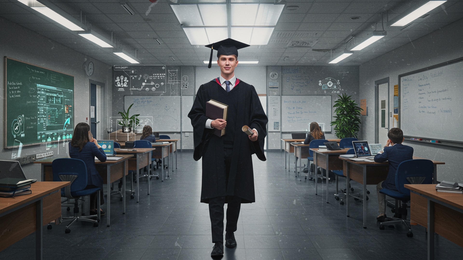 How to Successfully Navigate Your Master's Degree Journey in the UK illustration