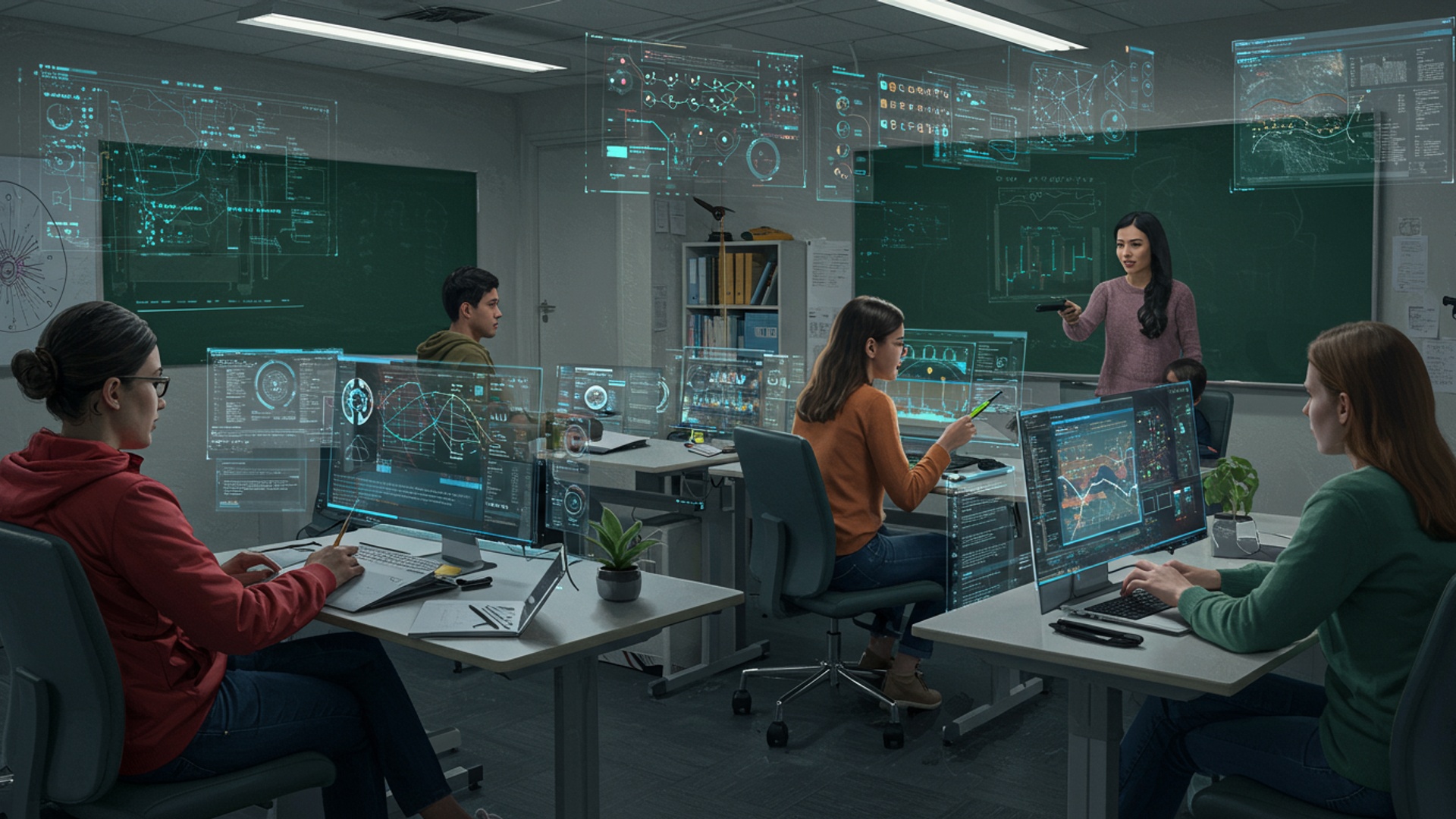 Leading in the Digital Age: Core Skills Every Future Manager Needs to Master illustration