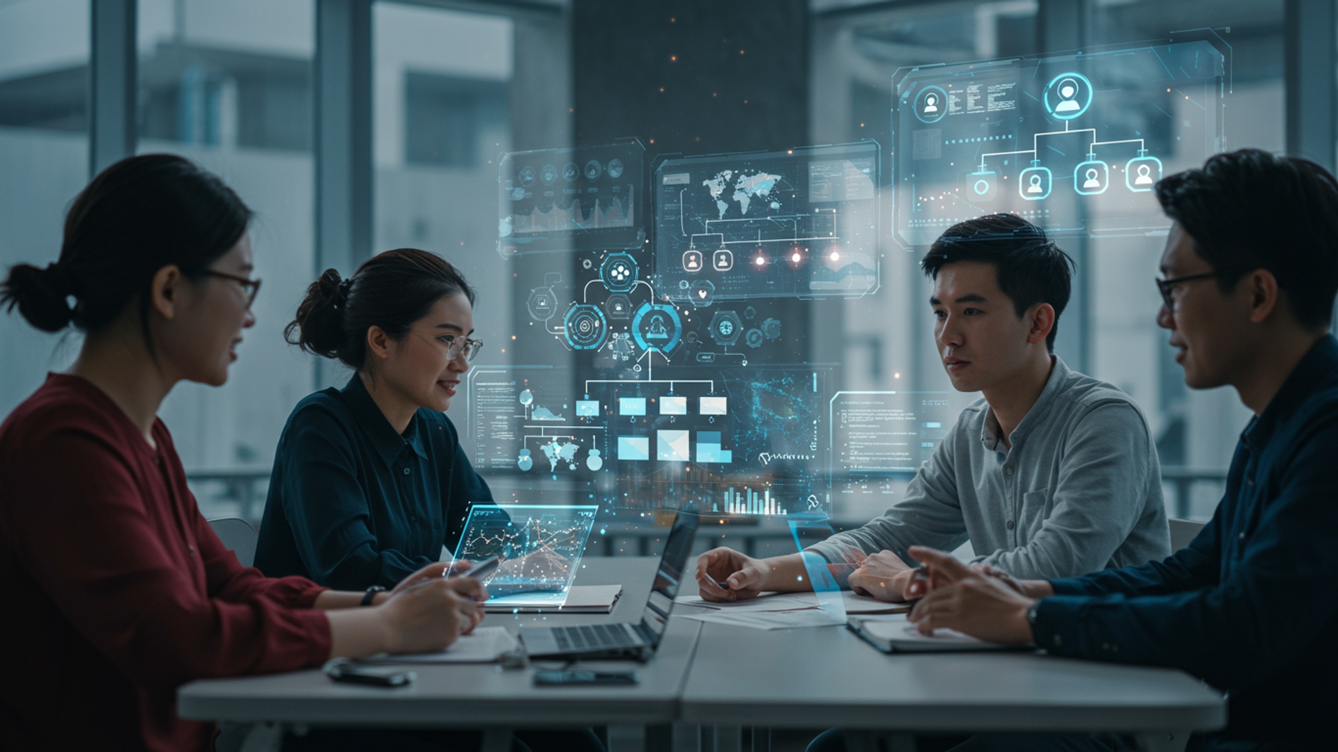 Leading into Tomorrow: Key Skills for Future-Proof Management Careers in 2025 illustration