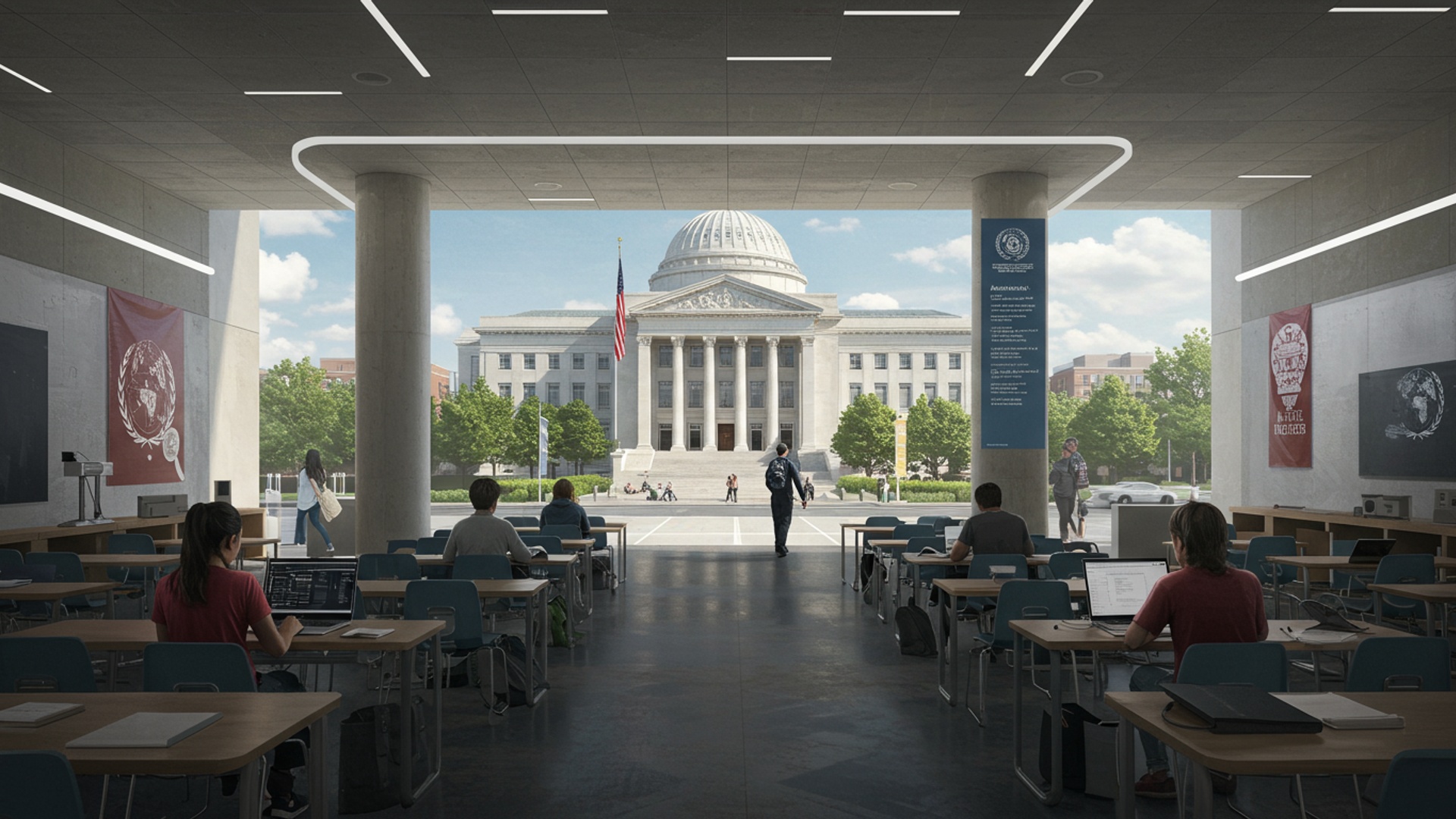 Making a Difference: American University's Impact on Policy and Global Affairs illustration