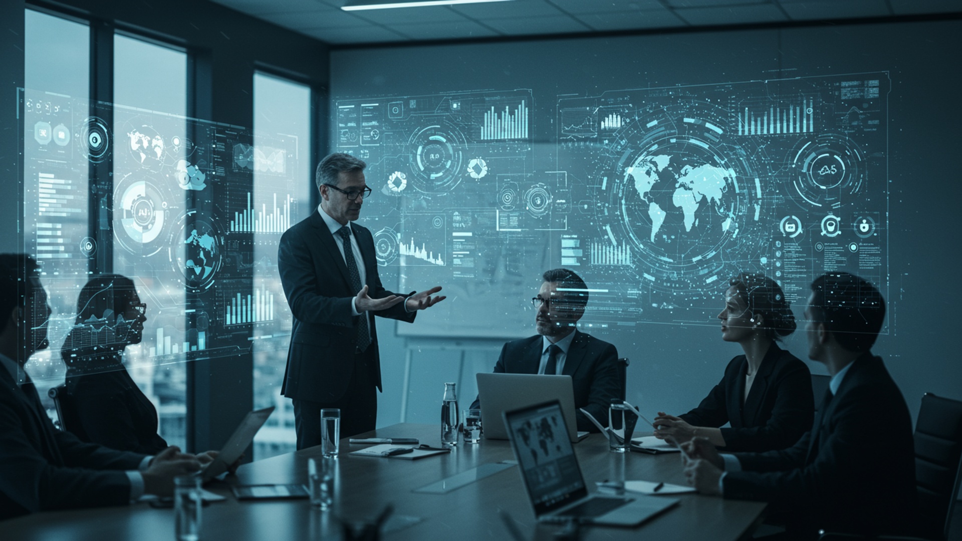 Master the Digital Age: Key Leadership Skills for Tomorrow's Innovative Business Leaders illustration