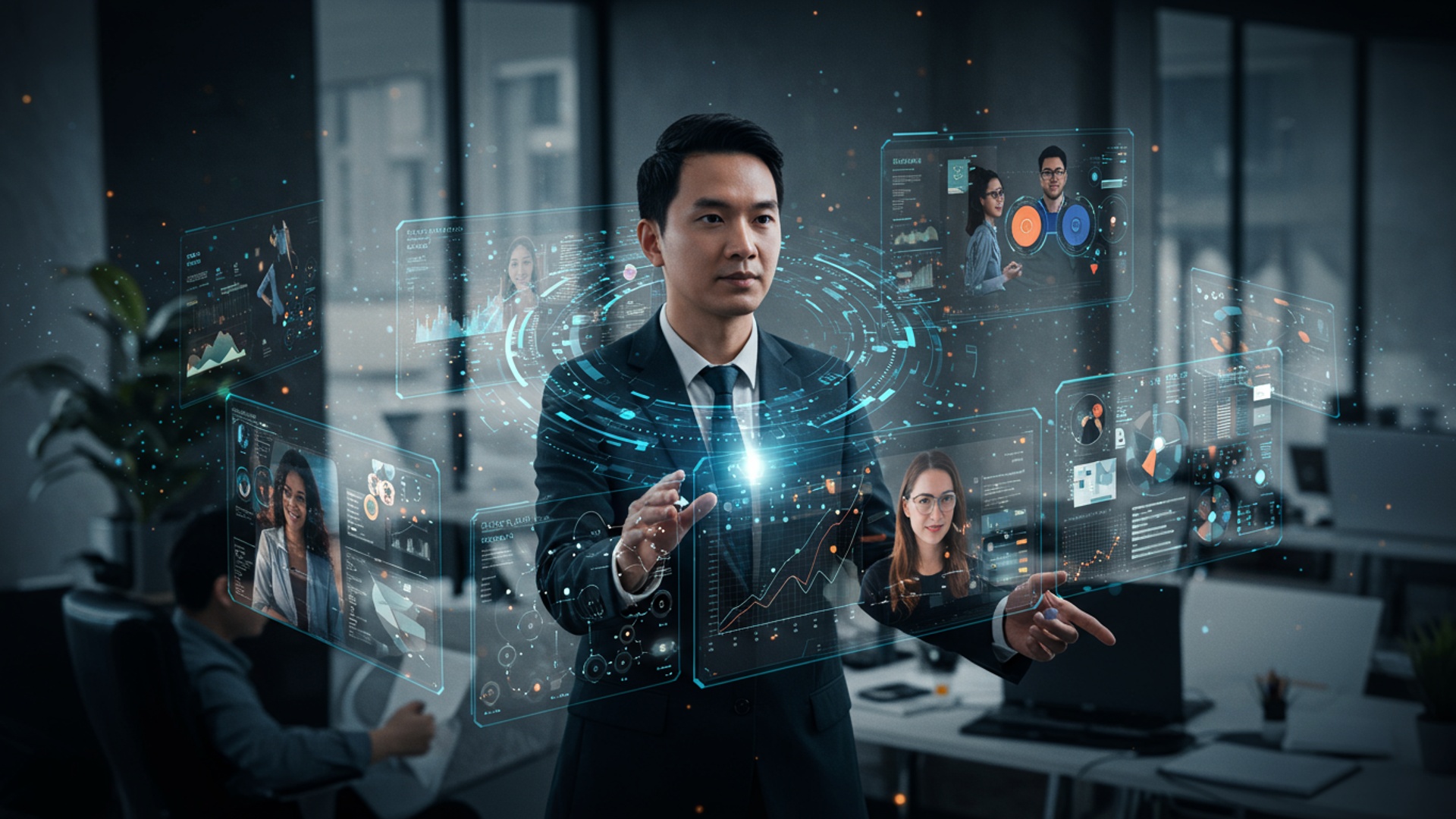 Mastering Essential Digital Leadership Skills: Guiding Your Team Through 2025's Tech Landscape illustration
