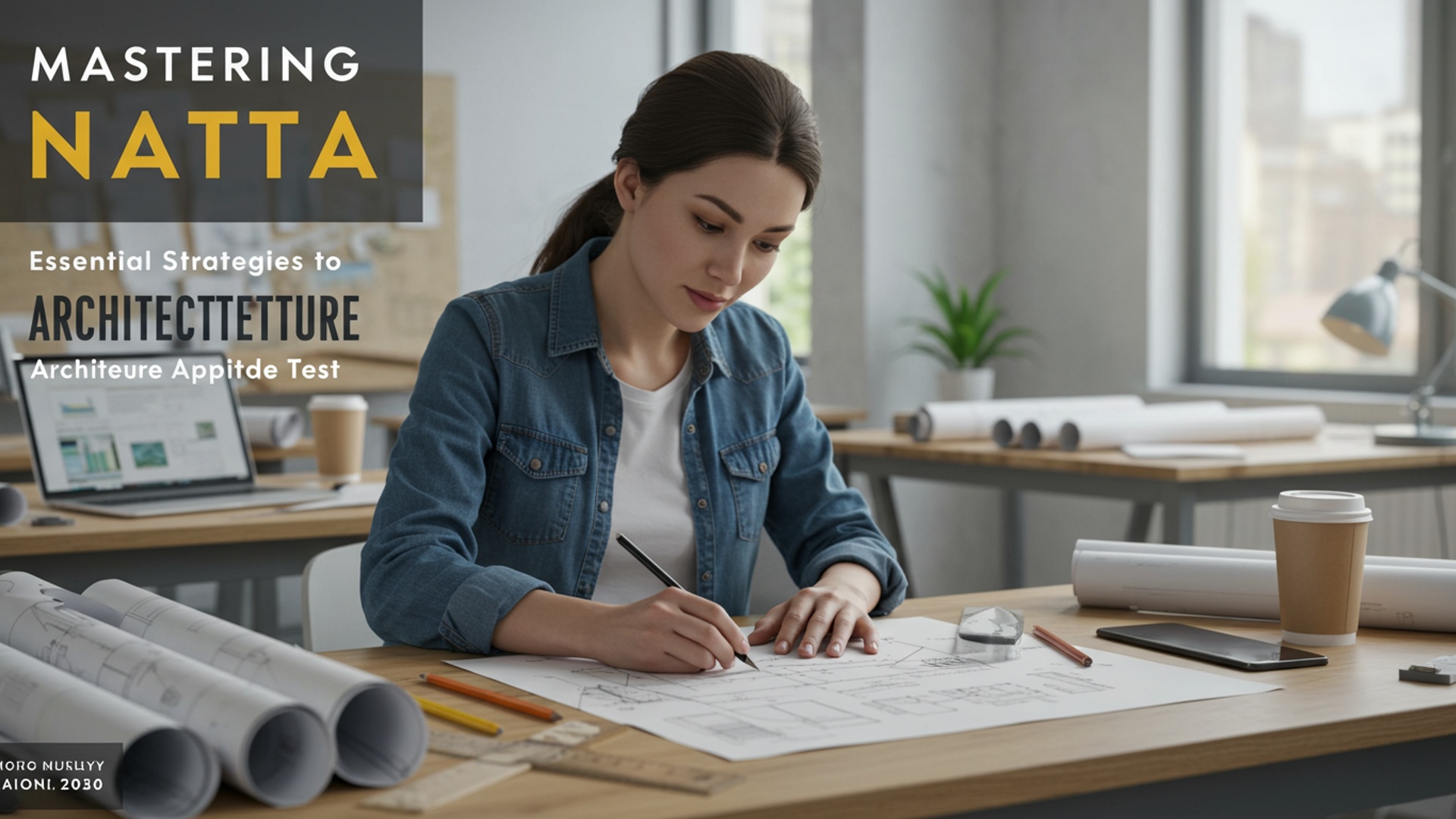 Mastering NATA: Essential Strategies to Ace Your Architecture Aptitude Test illustration