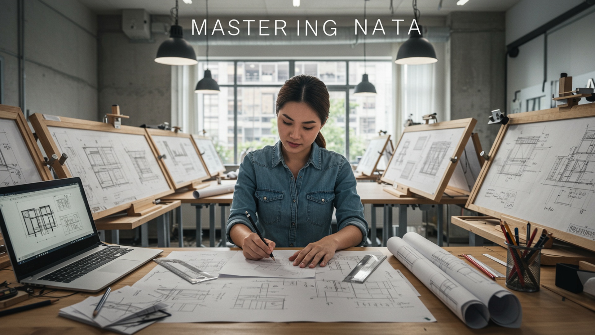 Mastering NATA: Essential Strategies to Ace Your Architecture Aptitude Test illustration