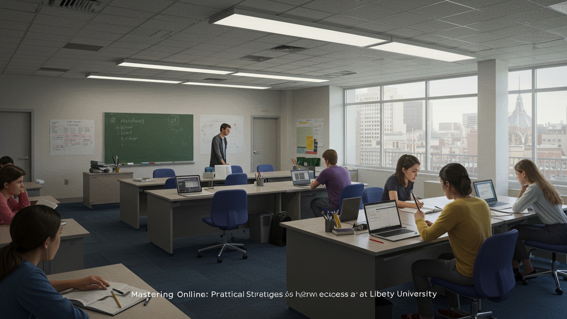 Mastering Online Learning: Practical Strategies for Success at Liberty University illustration