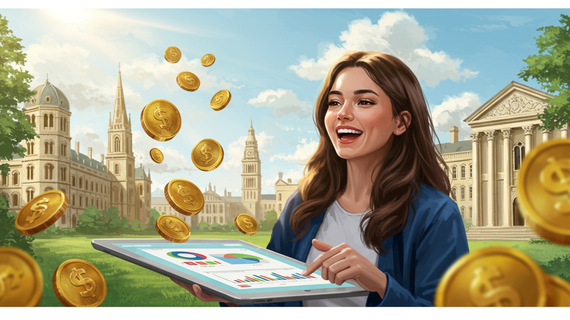 Mastering Your Money: Essential Student Finance Tips for Studying Successfully in the UK illustration