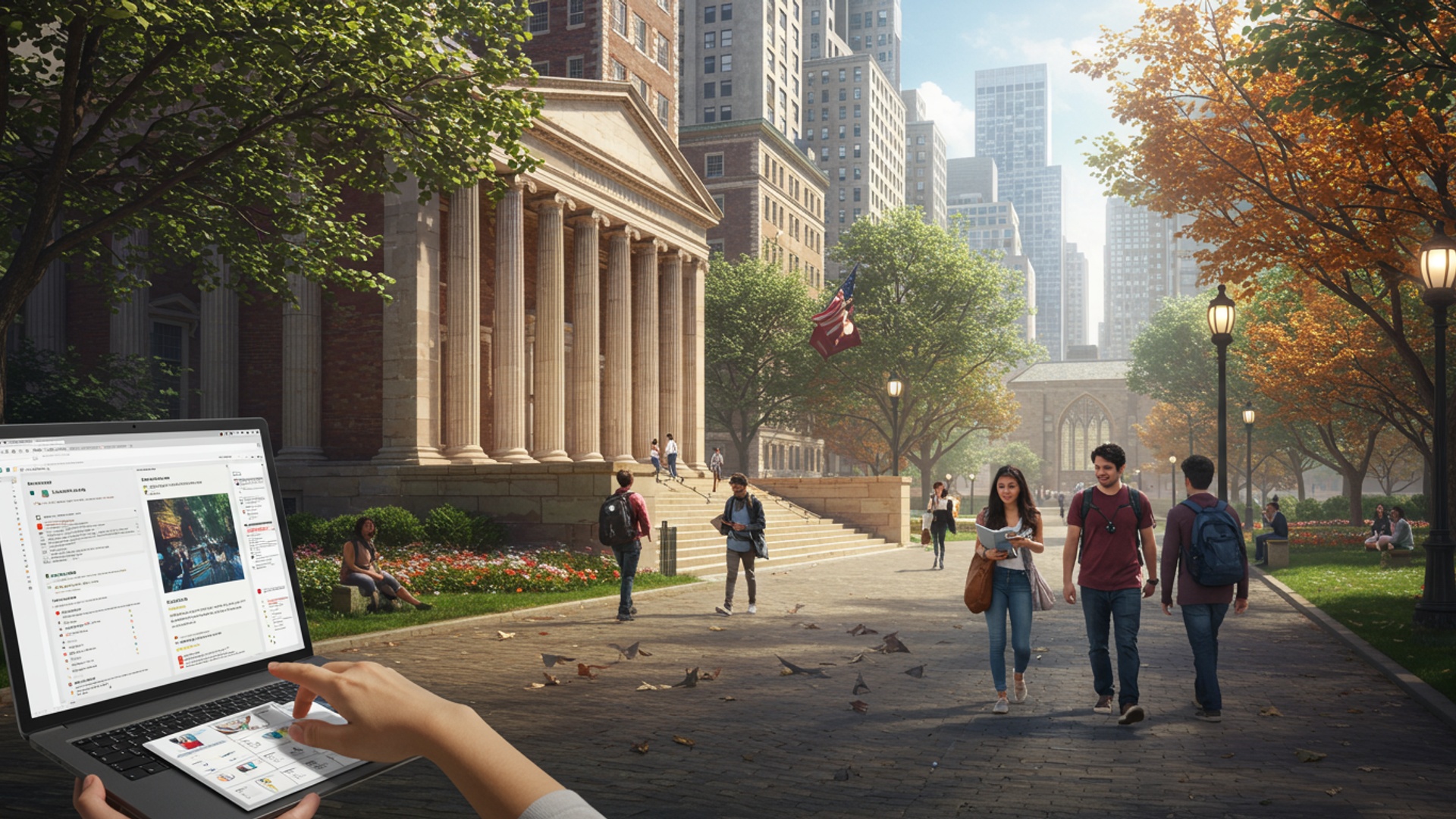 Navigating Columbia University: Essential Tips for Succeeding in a Dynamic Urban Academic Environment illustration