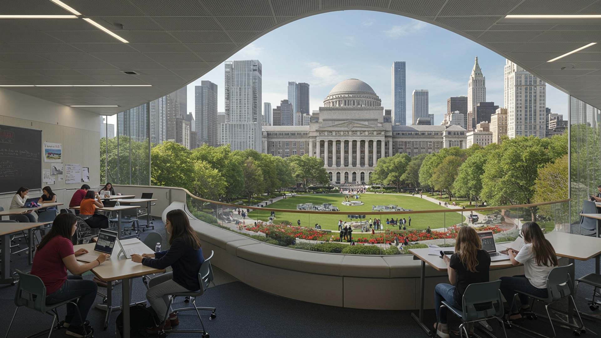 Navigating Columbia University: Unlock World-Class Opportunities in the Heart of NYC illustration