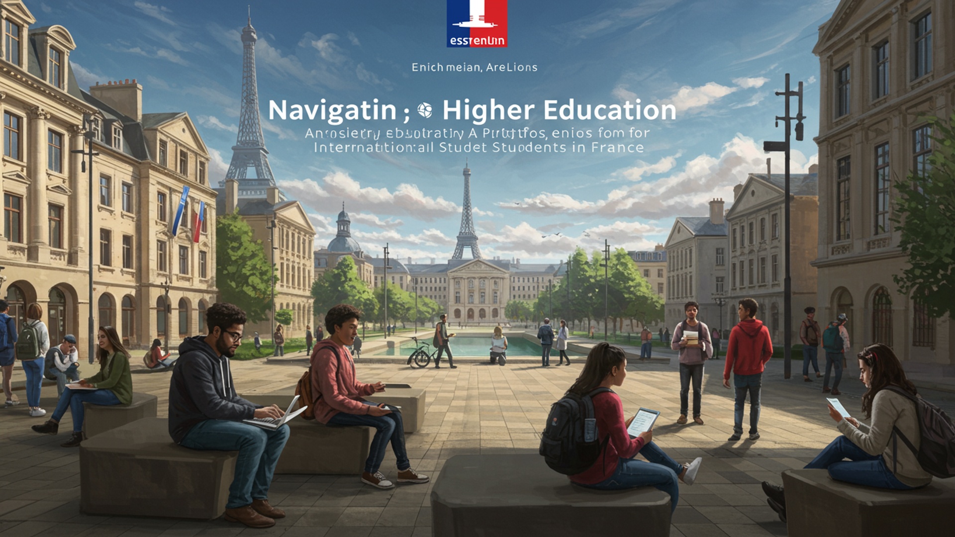 Navigating French Higher Education: A Practical Guide for International Students in France illustration