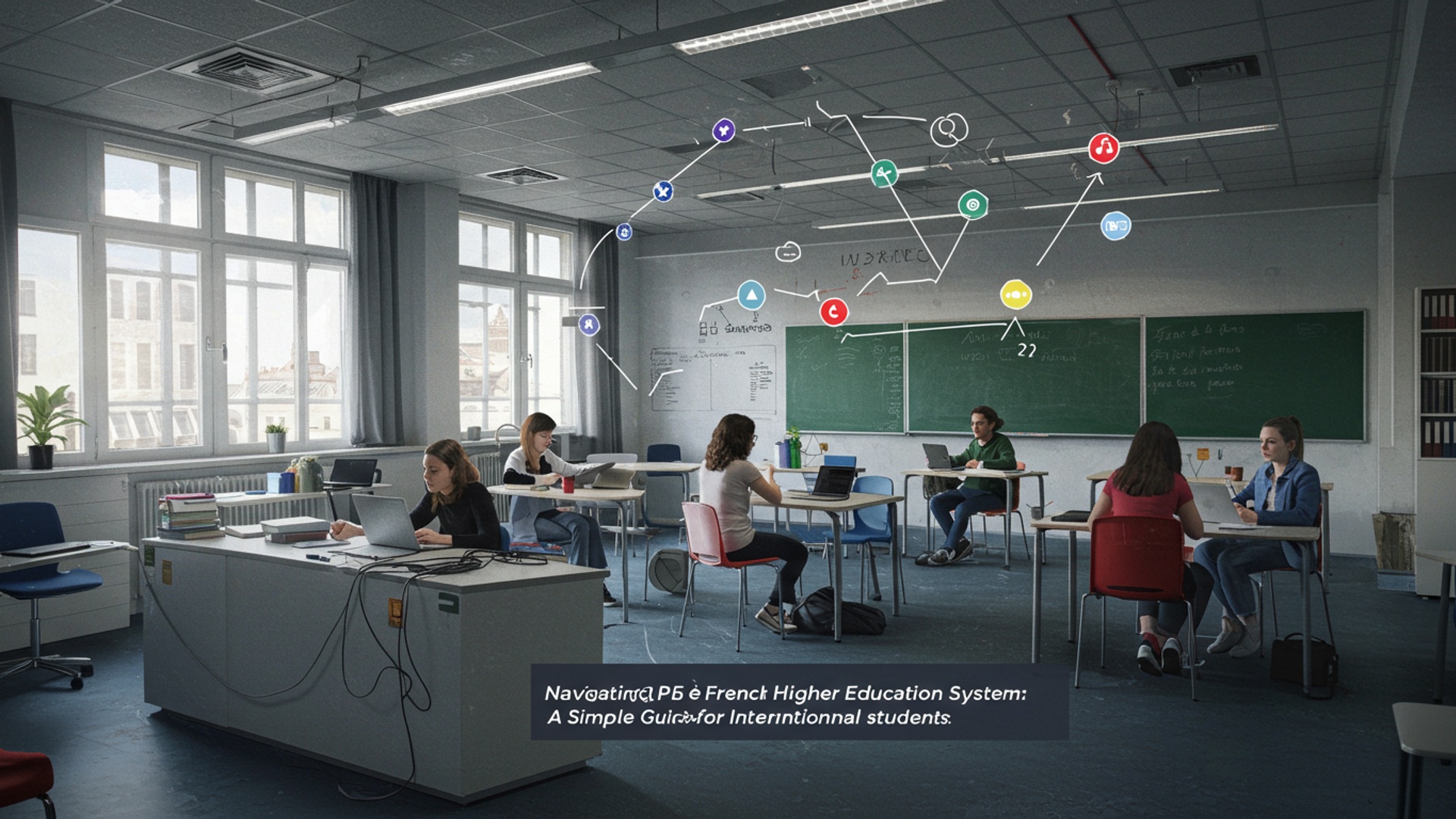 Navigating the French Higher Education System: A Simple Guide for International Students illustration