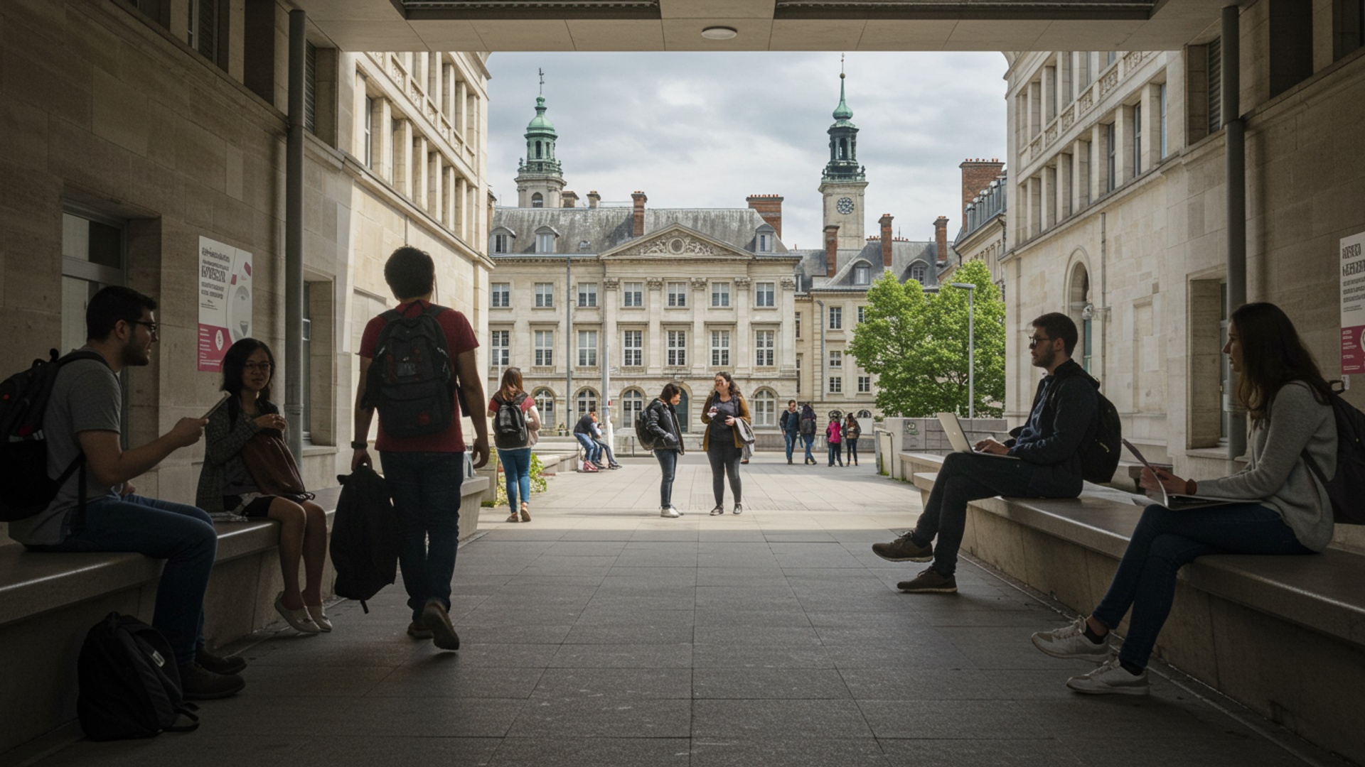 Navigating the French University System: Your Essential Guide to Admissions and Campus Life illustration