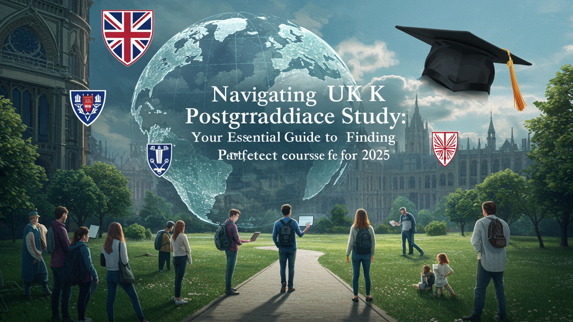 Navigating UK Postgraduate Study: Your Essential Guide to Finding the Perfect Course for 2025 illustration