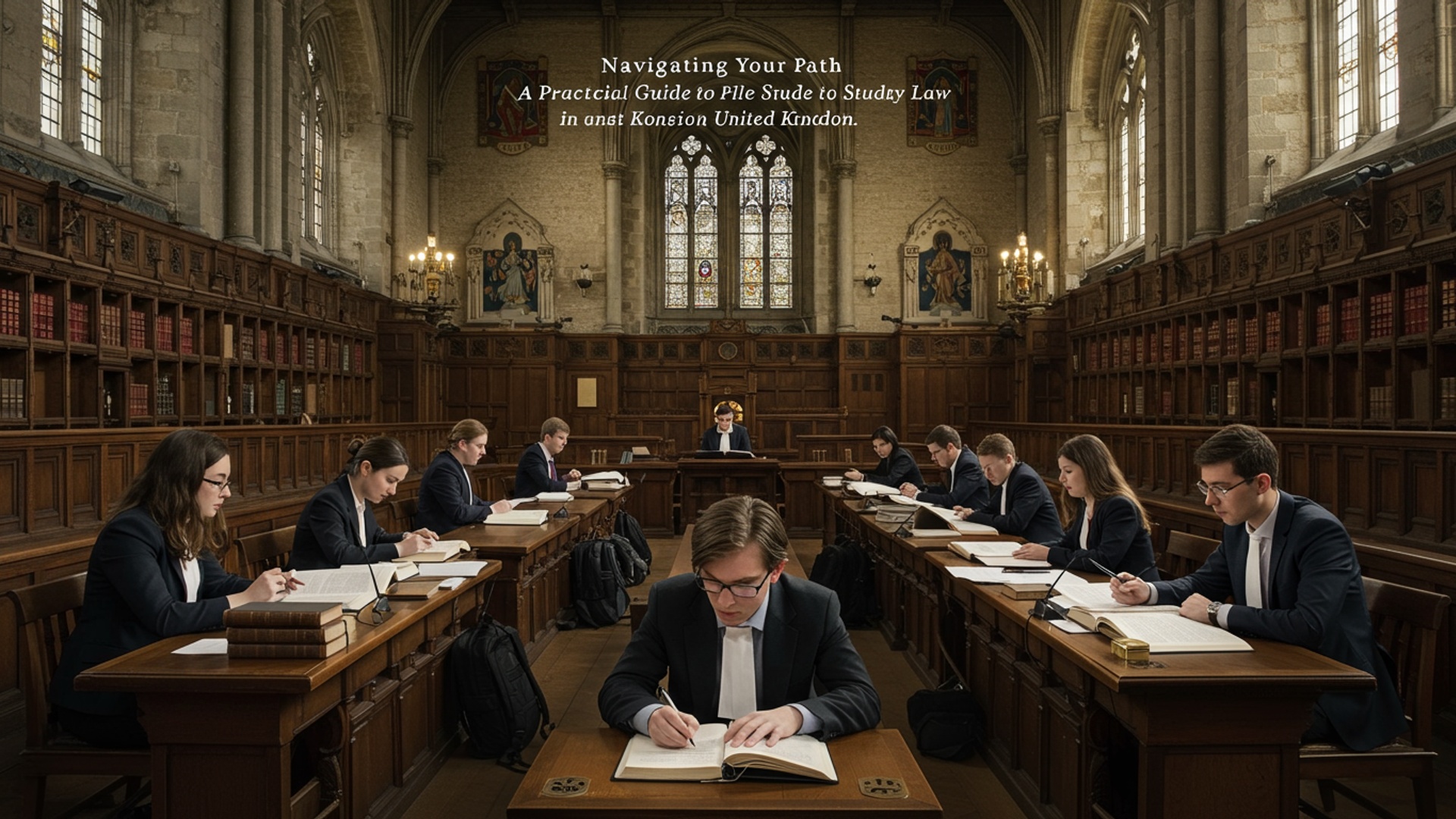 Navigating Your Path: A Practical Guide to Studying Law in the United Kingdom illustration