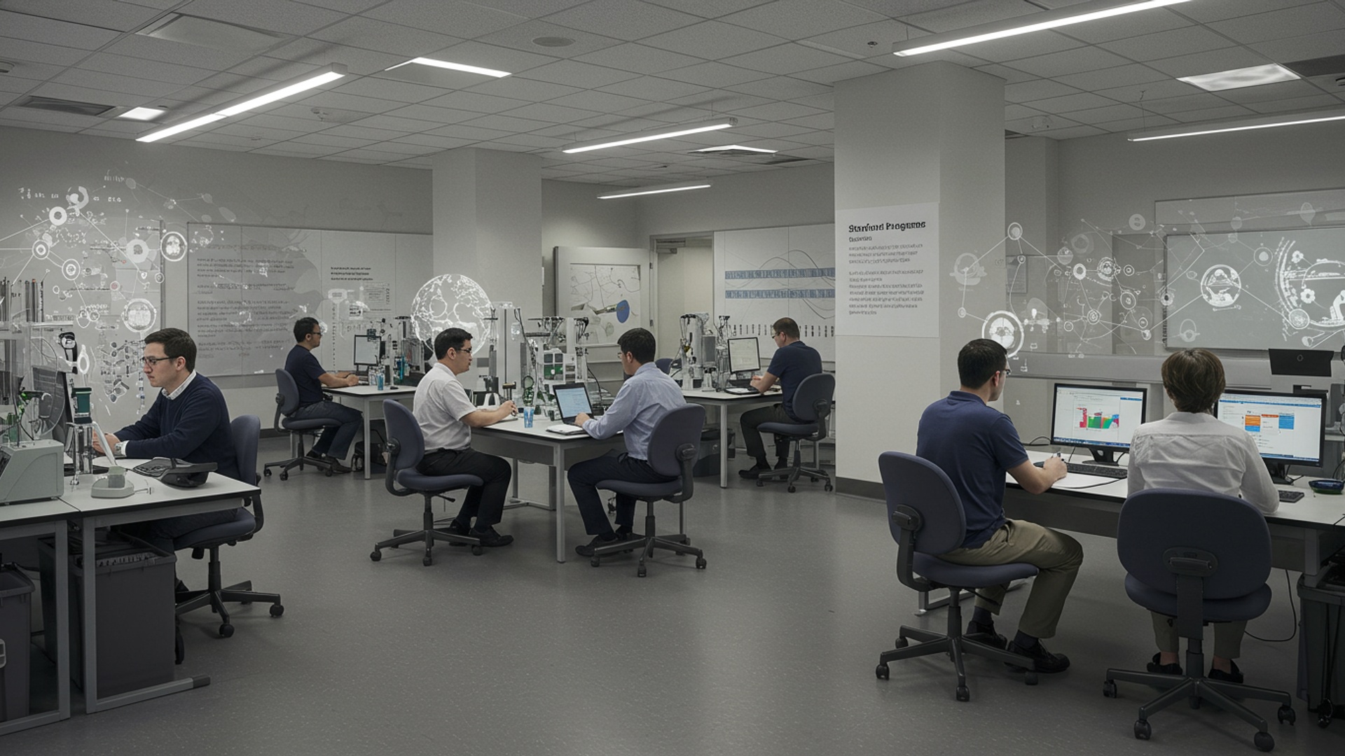 Stanford's Innovative Programs: Driving Global Change Through Cutting-Edge Research and Leadership illustration