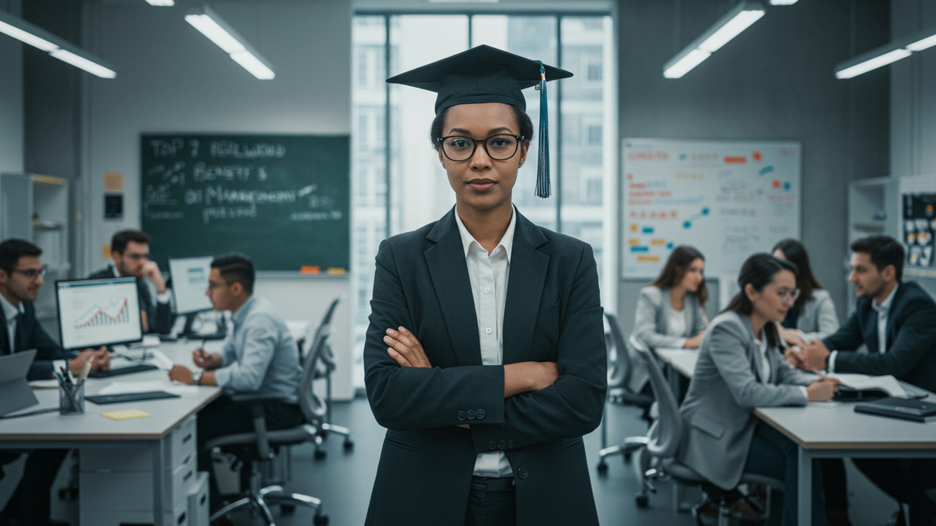 Top 7 Real-World Benefits of Earning a Management Degree in Today's Competitive Job Market illustration