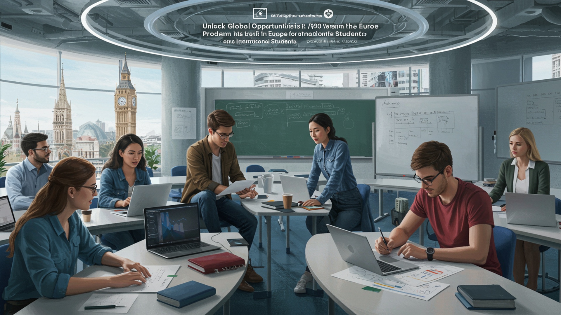 Unlock Global Opportunities: Top English Taught Programs in Europe for International Students illustration