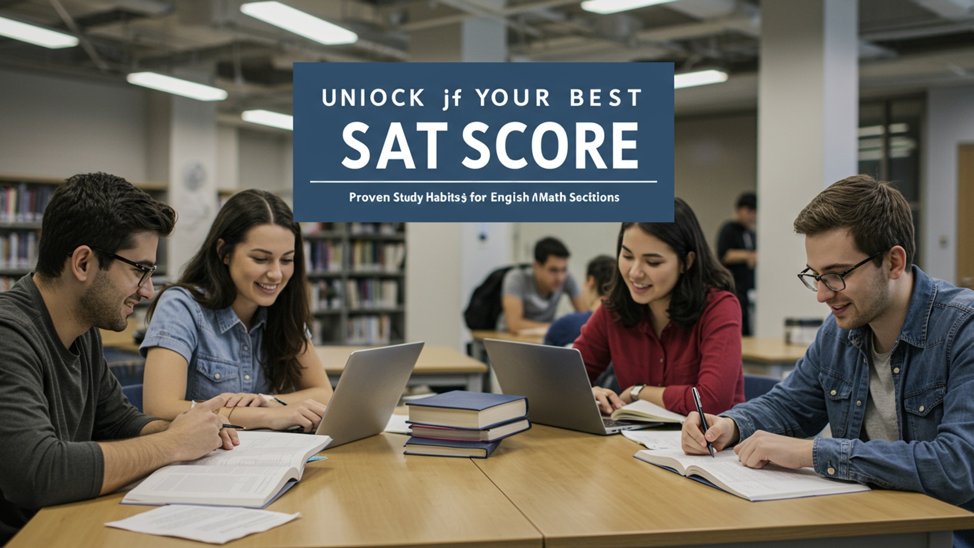 Unlock Your Best SAT Score: Proven Study Habits for English and Math Sections illustration