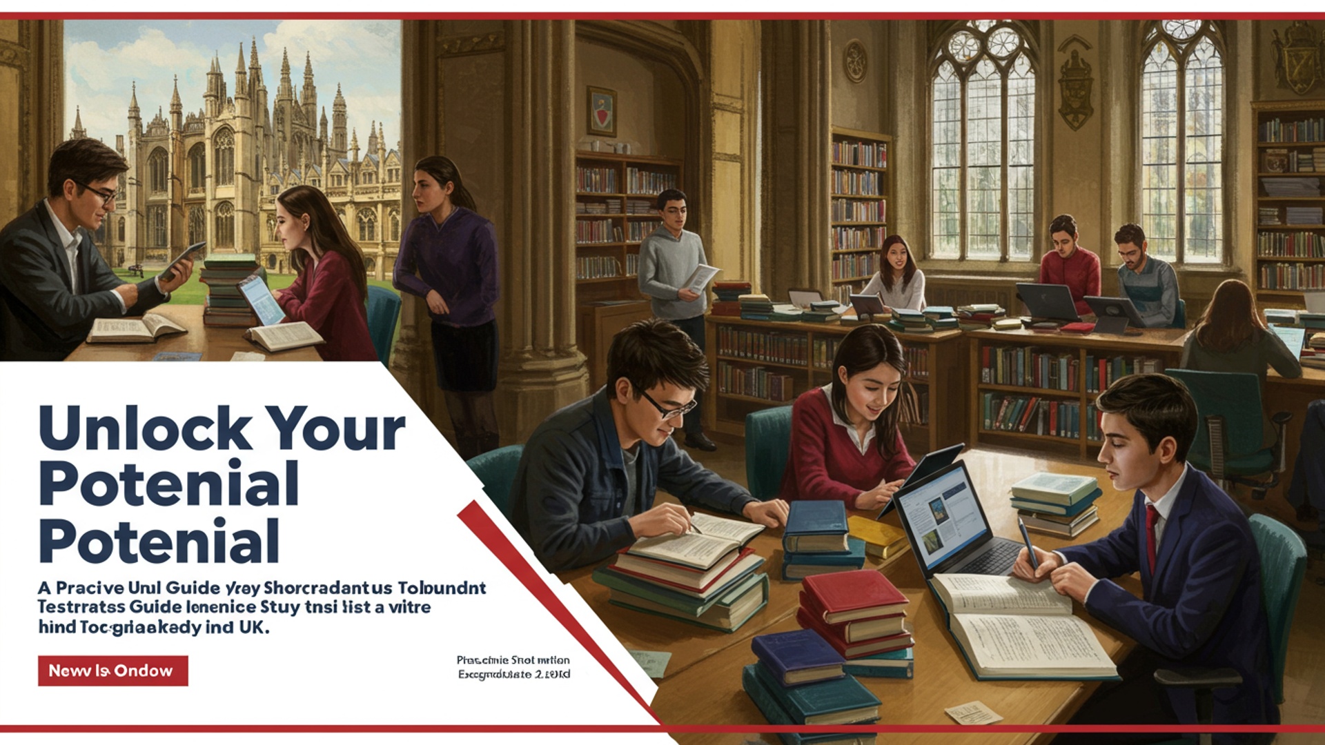 Unlock Your Potential: A Practical Guide to Postgraduate Study in the UK illustration