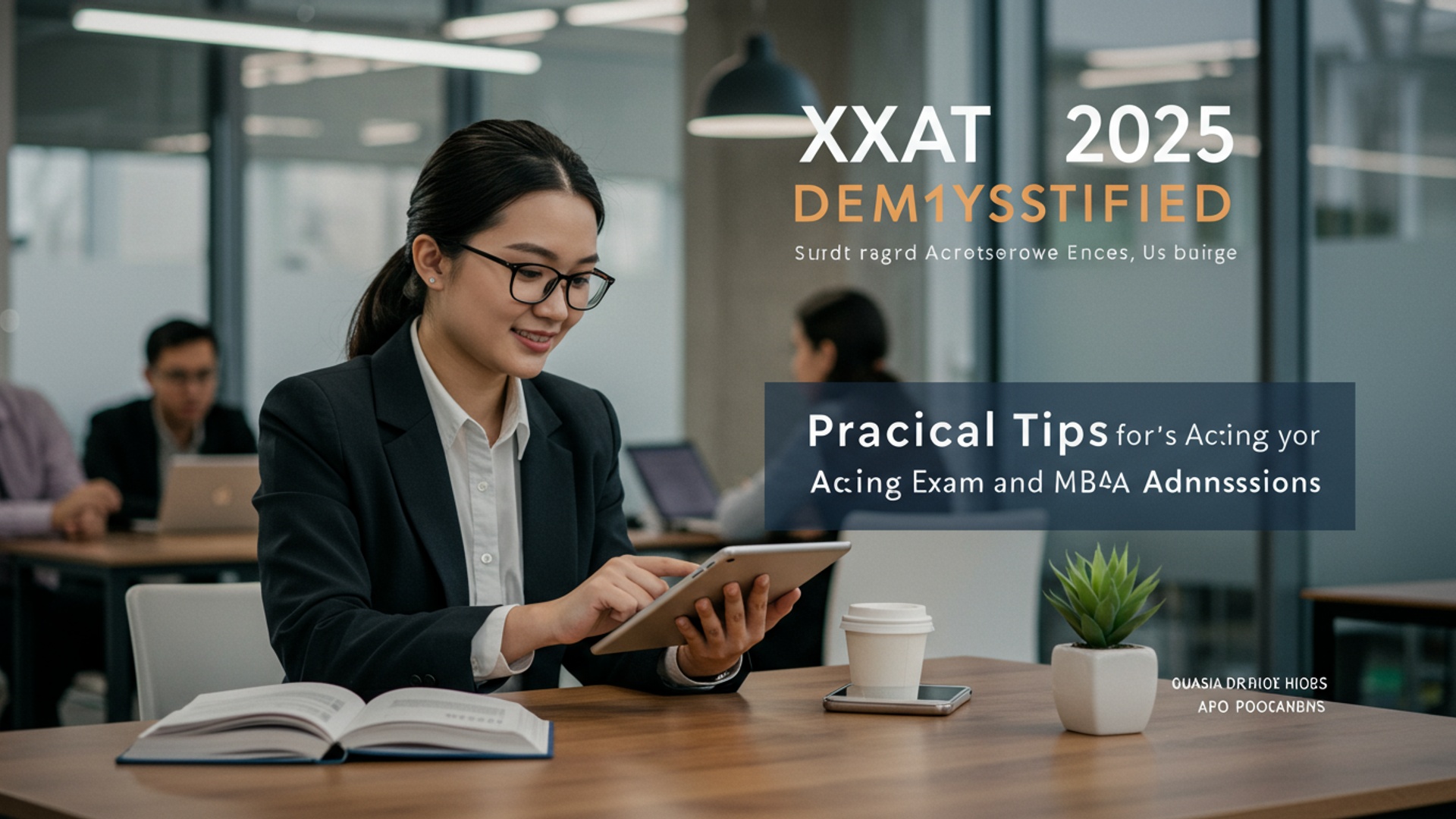 XAT 2025 Demystified: Practical Tips for Acing the Exam and MBA Admissions illustration