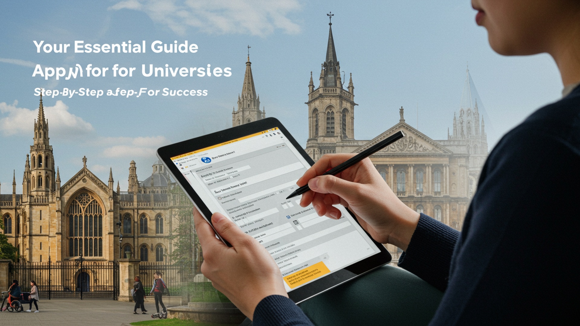 Your Essential Guide to Applying for UK Universities: Step-by-Step for Success illustration