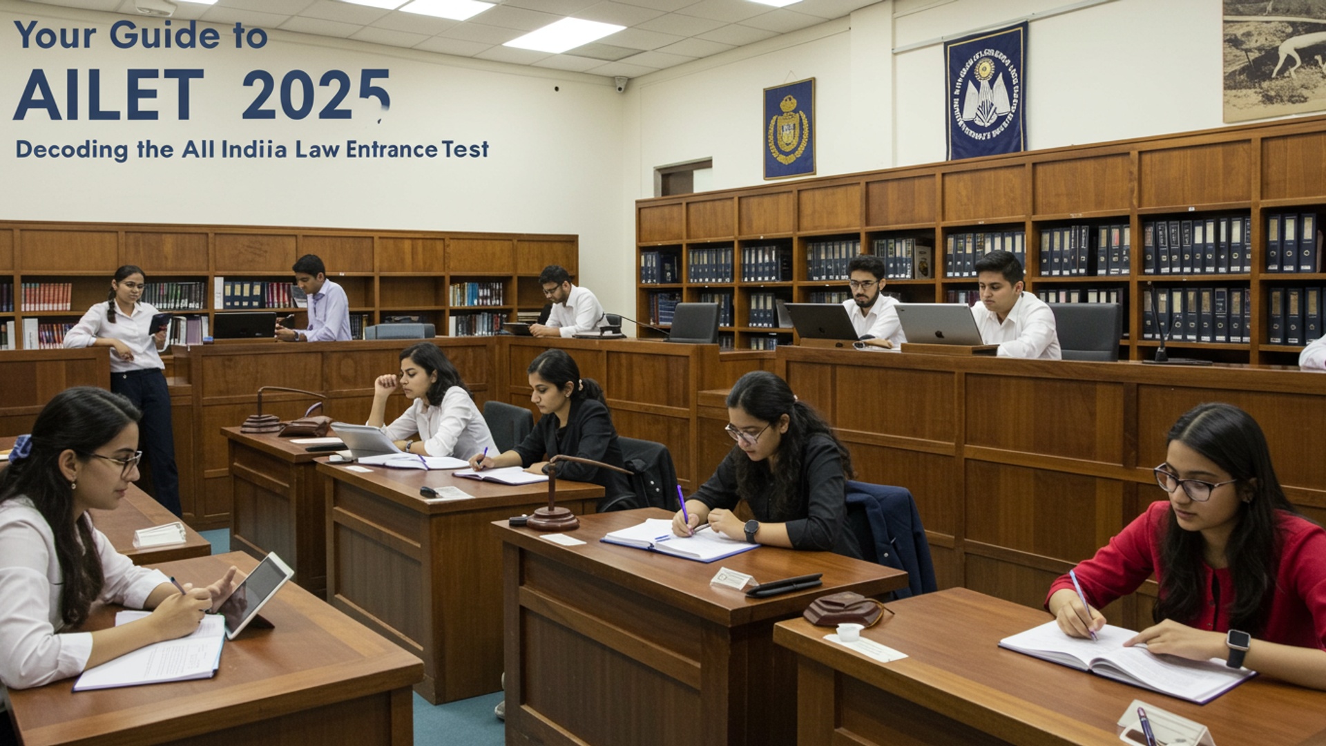 Your Guide to AILET 2025: Decoding the All India Law Entrance Test illustration