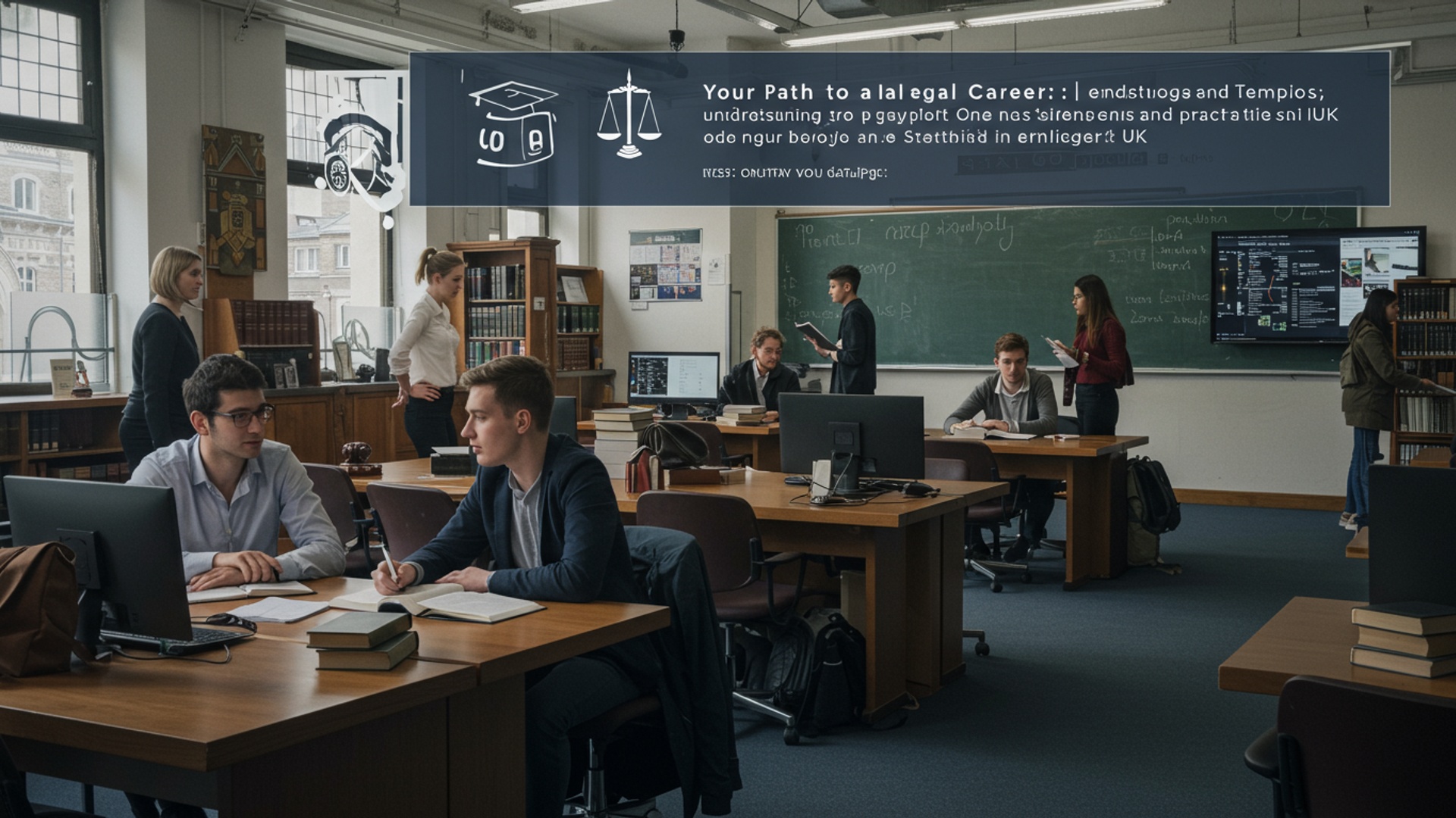 Your Path to a Legal Career: Understanding Law Degrees and Practice in the UK illustration