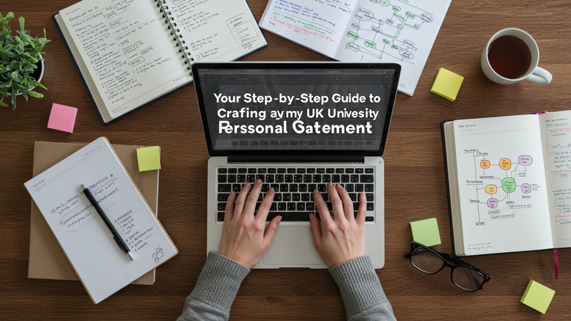 Your Step-by-Step Guide to Crafting a Winning UK University Personal Statement illustration
