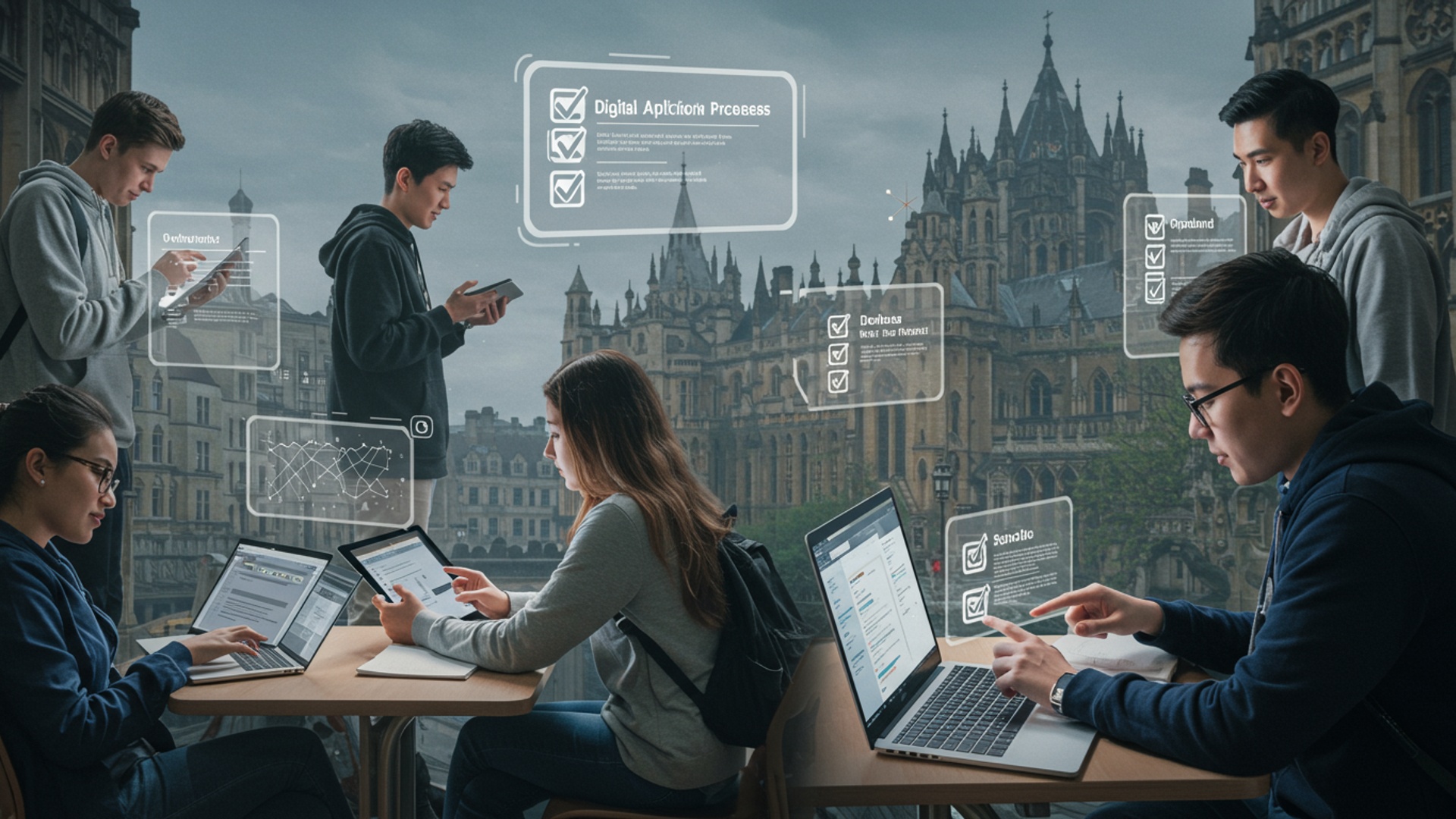 Your Step-by-Step Guide to Successfully Applying for UK Universities in 2025 illustration