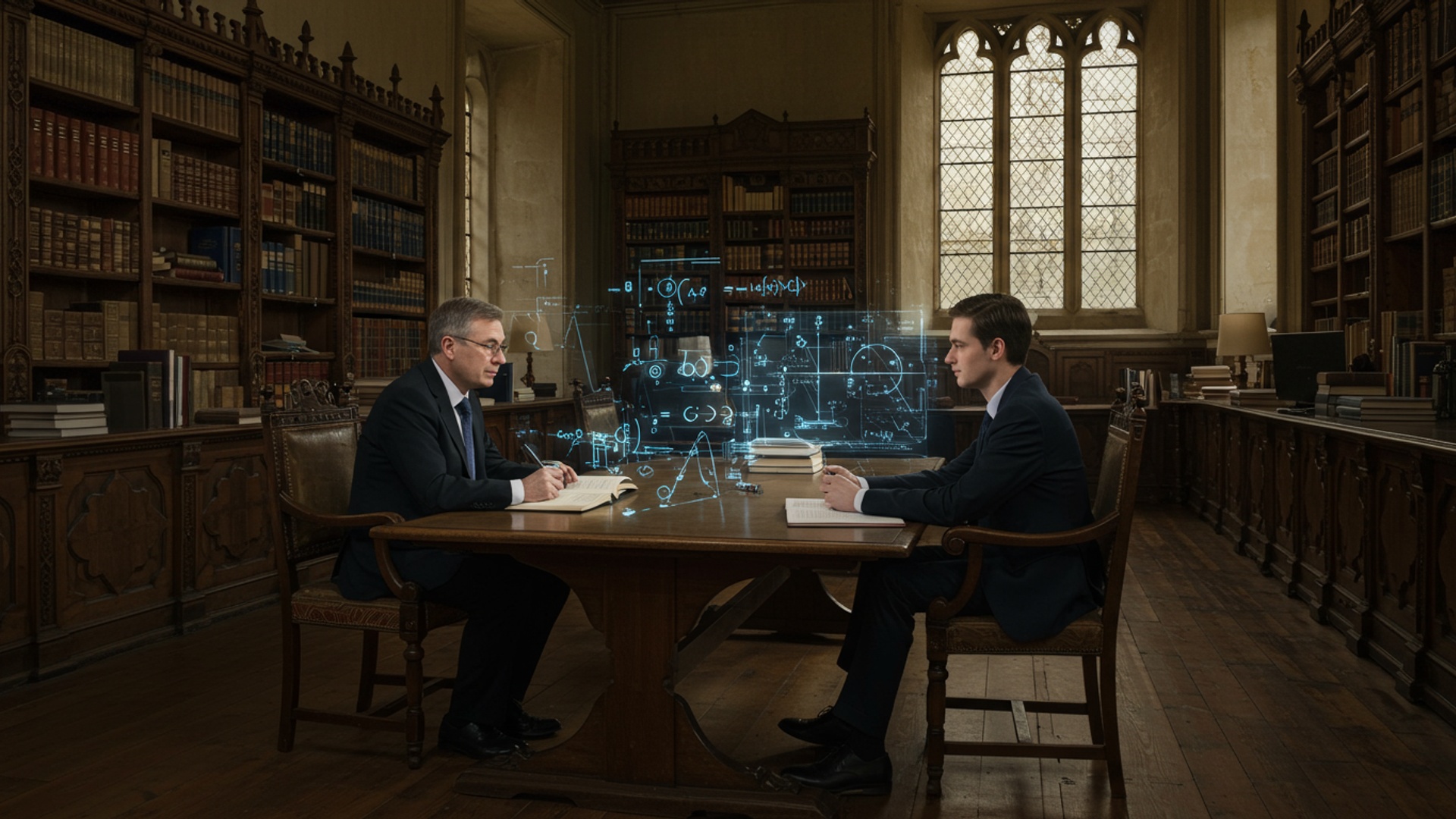 Beyond the Books: Experiencing Oxford's Unique Tutorial System and Student Culture illustration