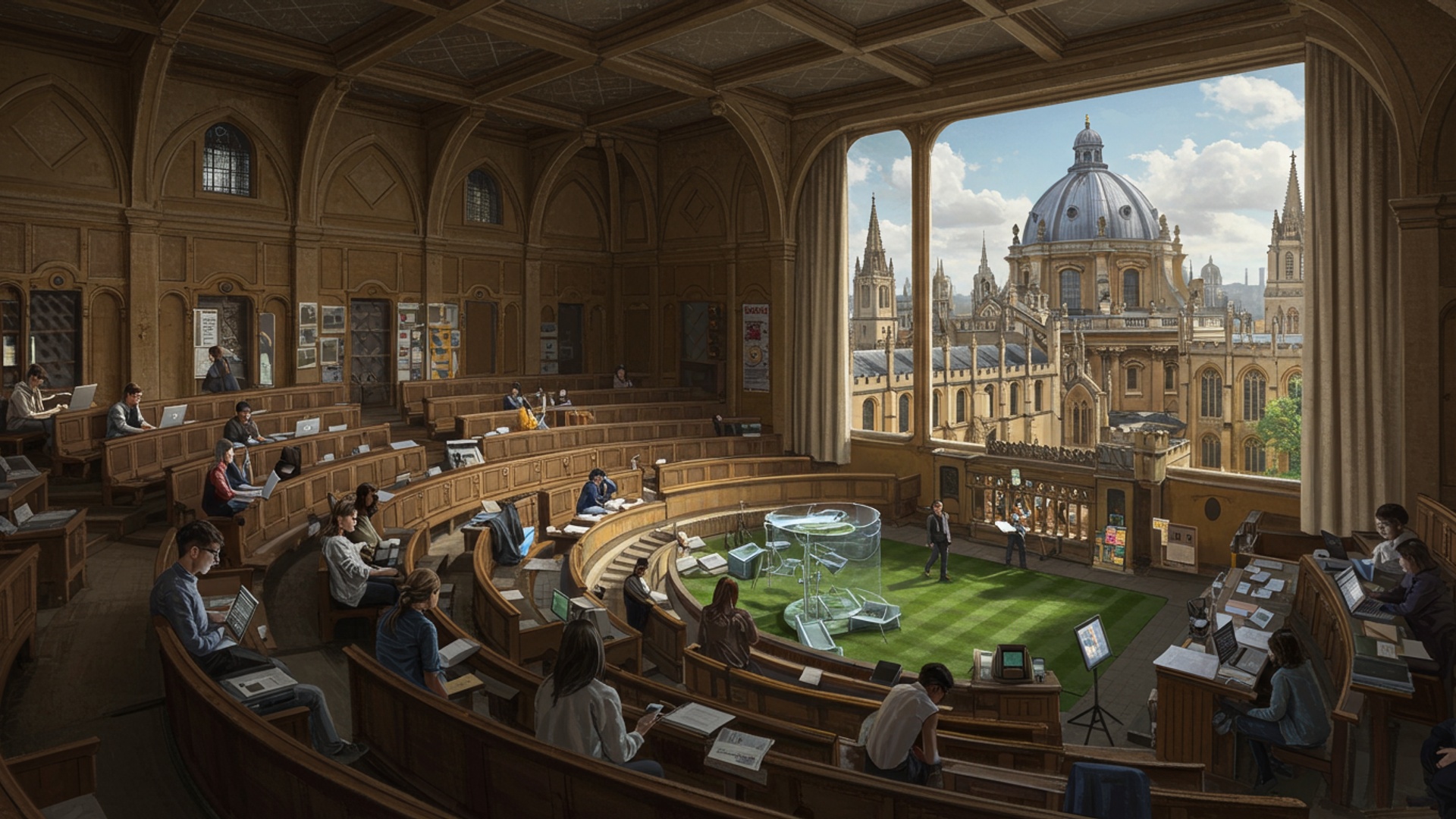 Beyond the Dreaming Spires: Oxford's Role in Shaping Tomorrow's Global Leaders illustration