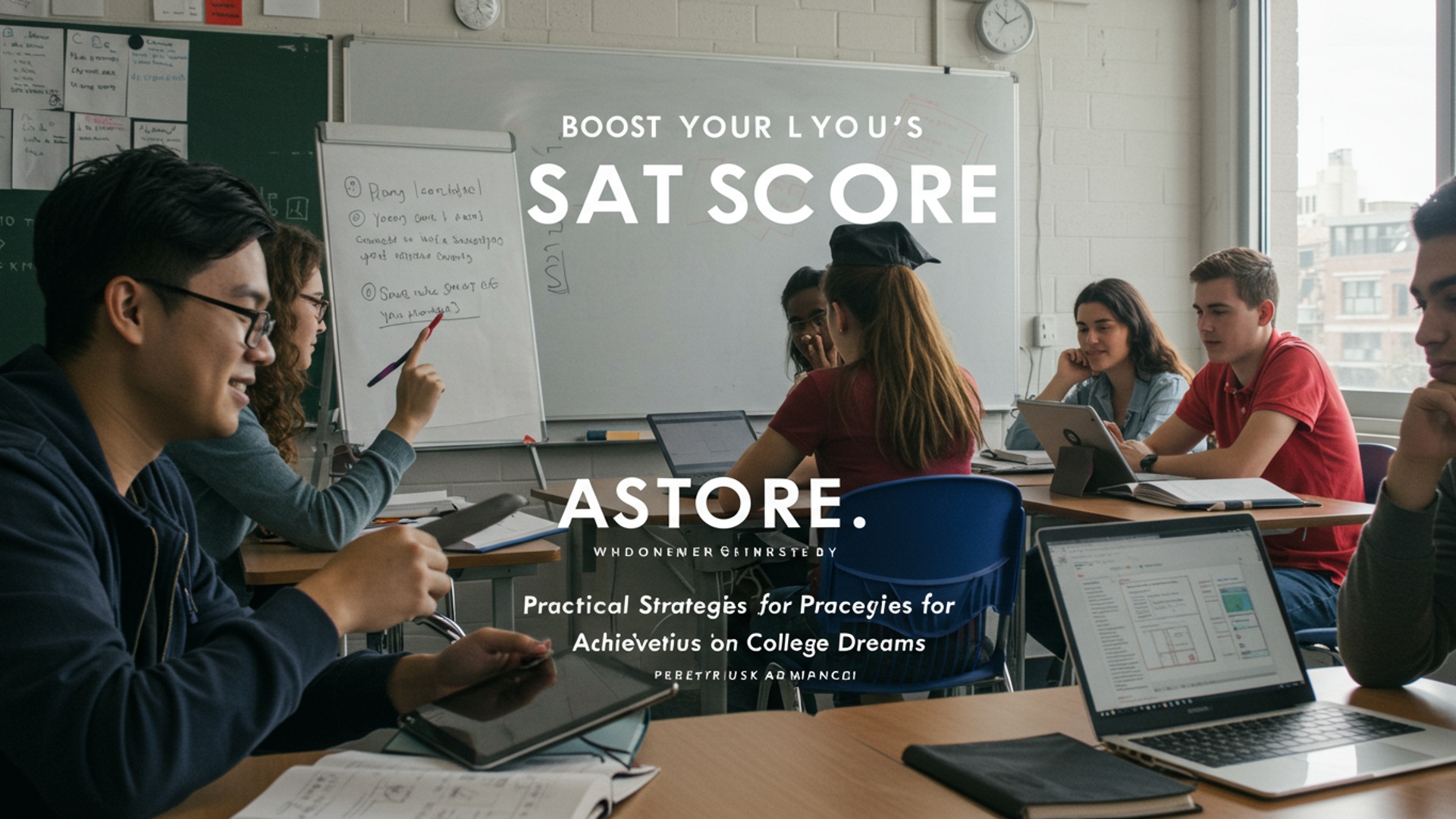 Boost Your SAT Score: Practical Strategies for Achieving Your College Dreams illustration