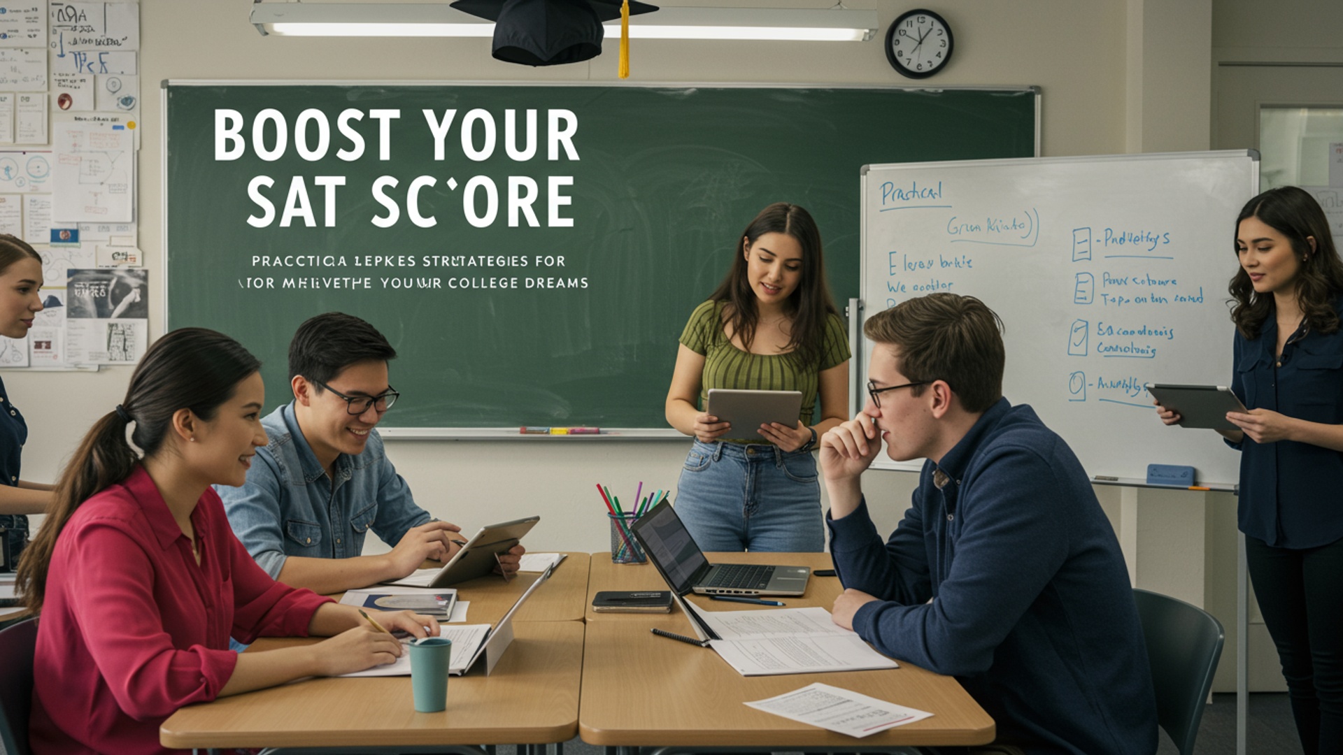 Boost Your SAT Score: Practical Strategies for Achieving Your College Dreams illustration
