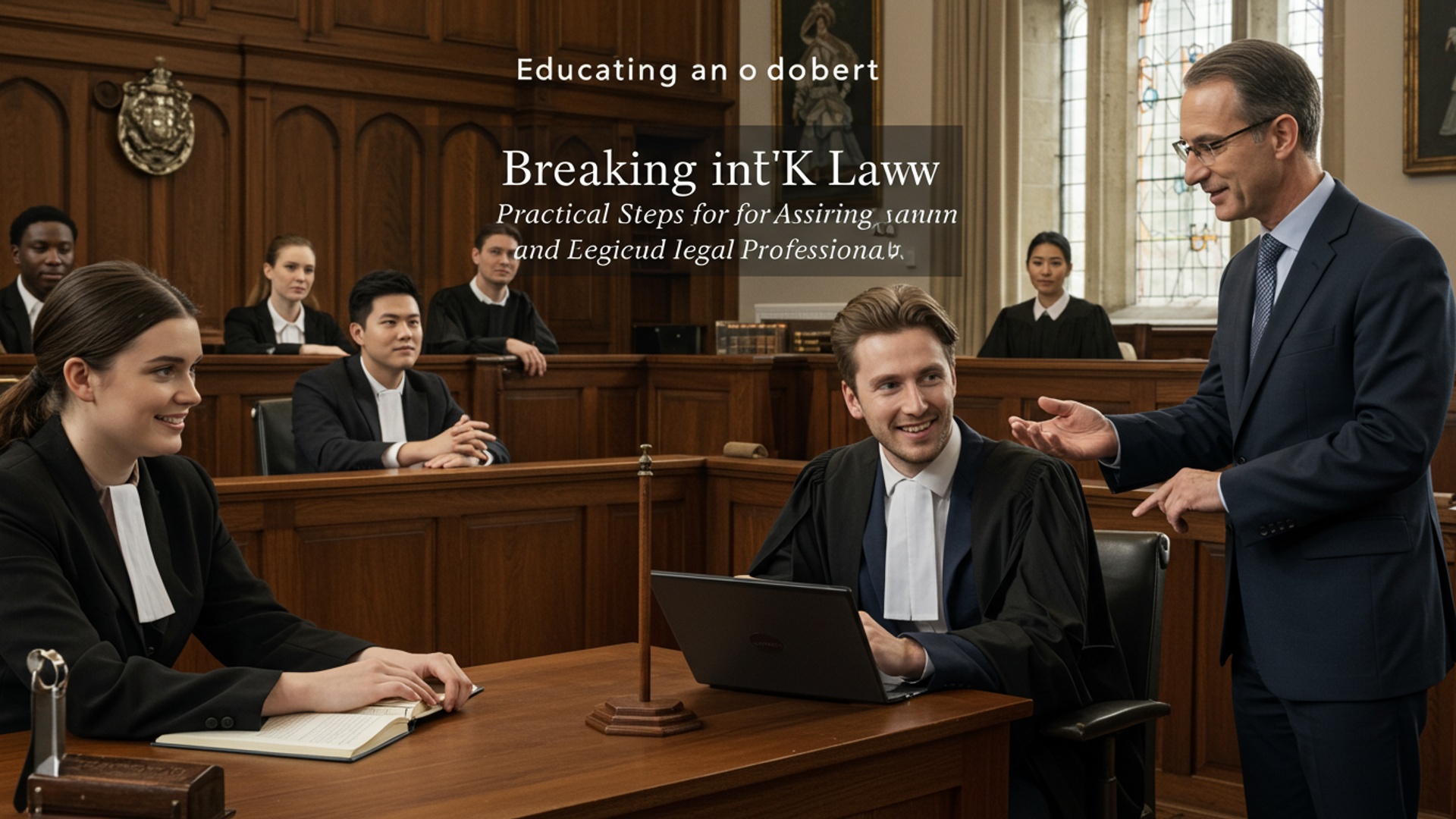Breaking Into UK Law: Practical Steps for Aspiring Lawyers and Legal Professionals illustration
