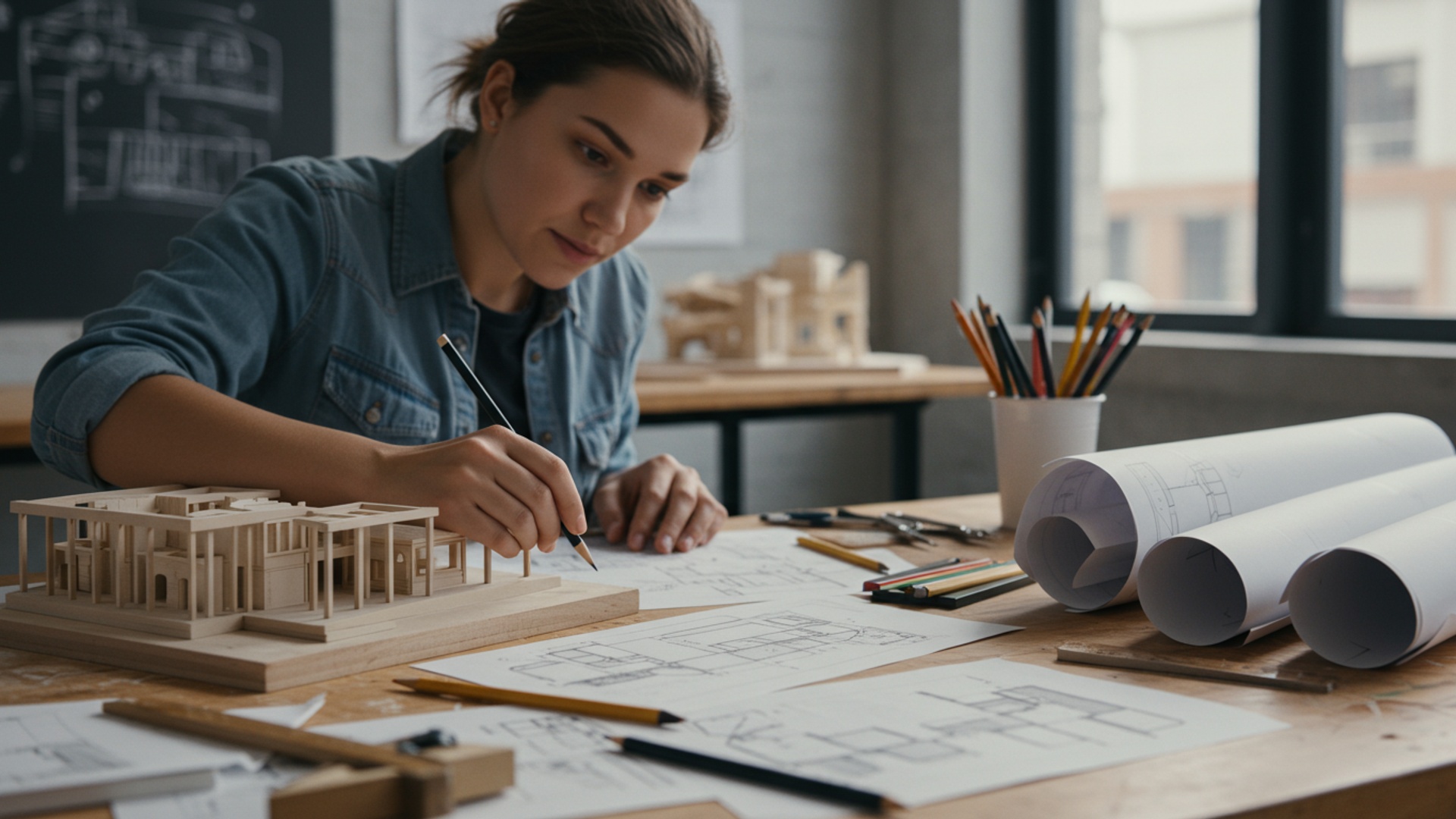 Building a Winning NATA Portfolio: Creative Strategies for Aspiring Architecture Students illustration