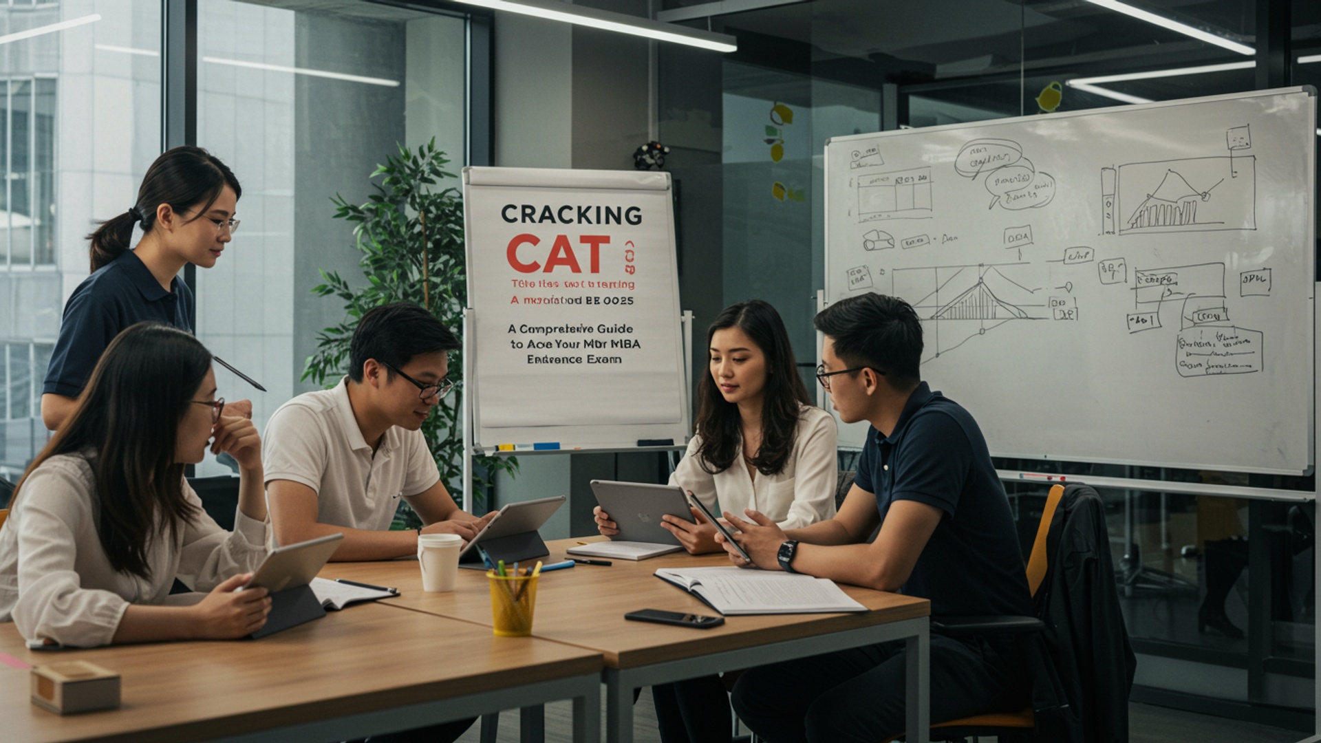 Cracking CAT 2025: A Comprehensive Guide to Ace Your MBA Entrance Exam illustration